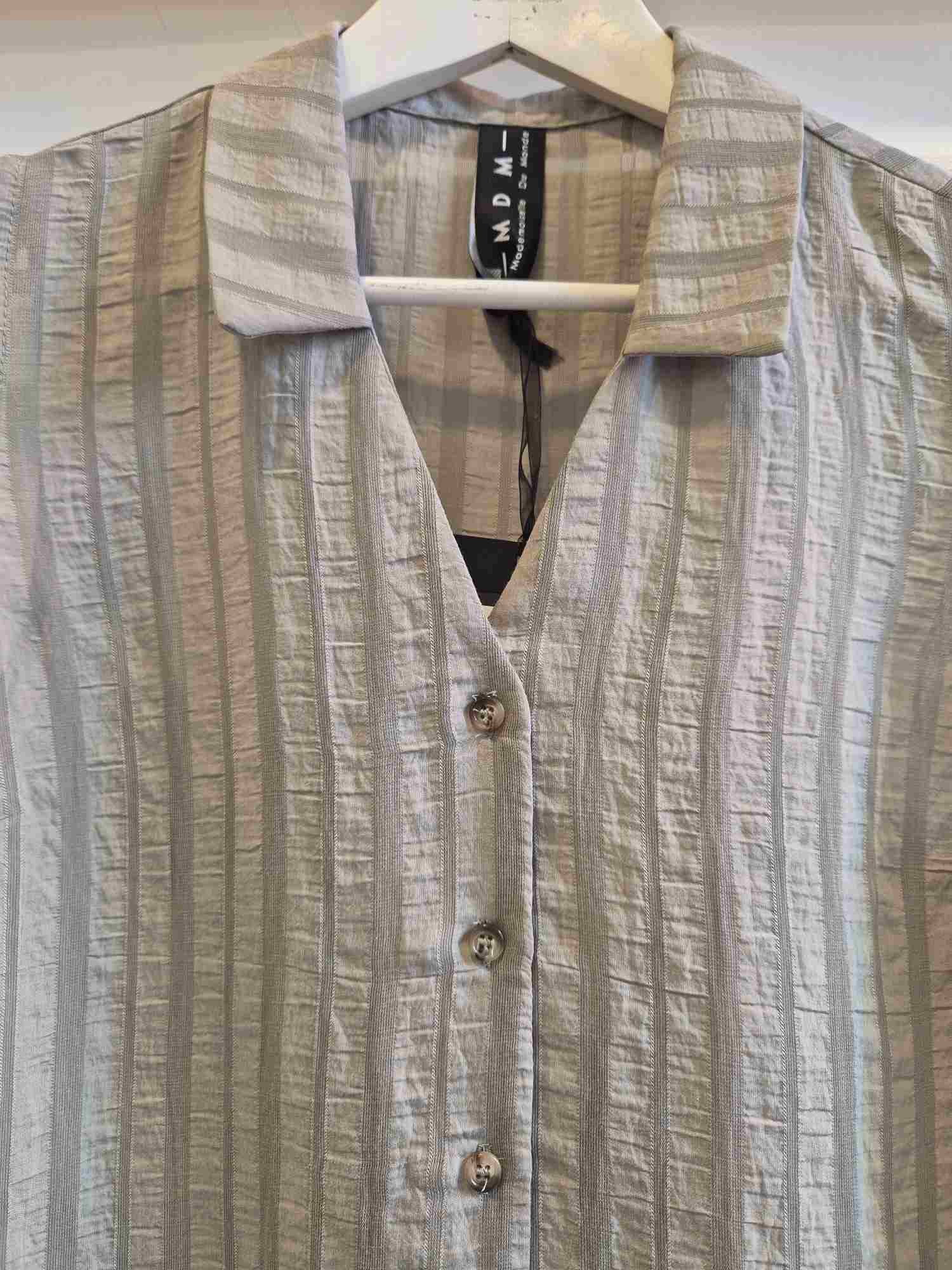 CAMICIA SMANICATA - Salvia