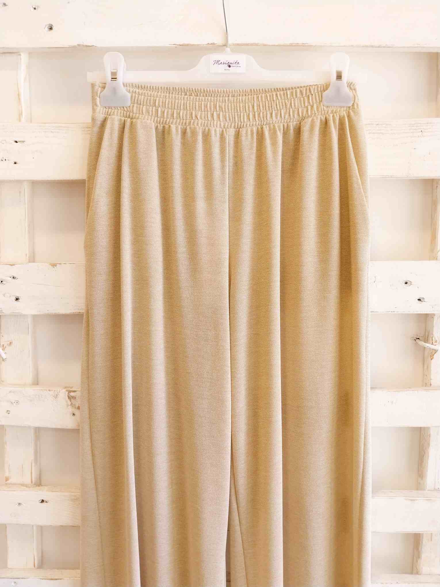 PANTALONE LUREX - oro