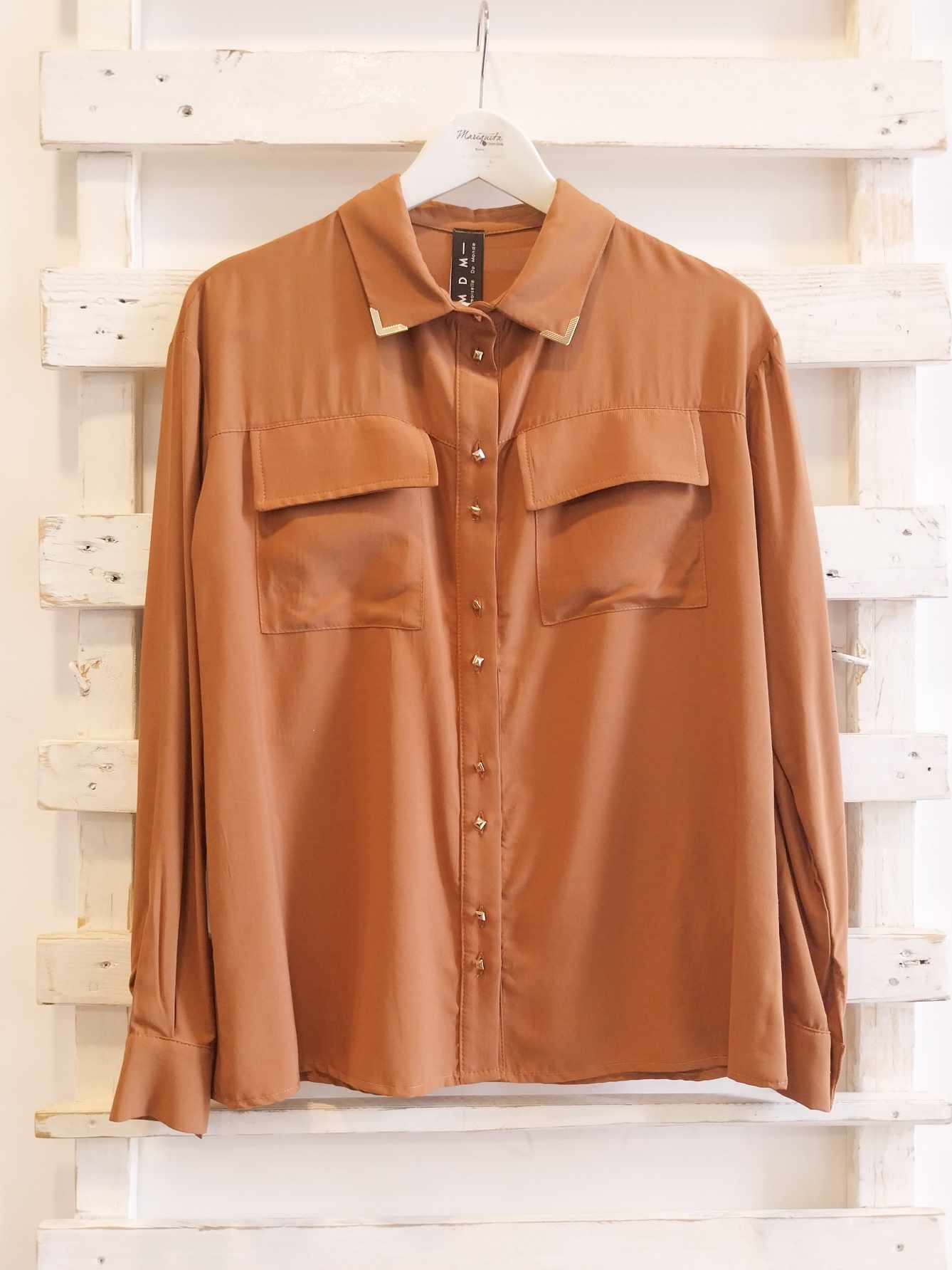 CAMICIA RODEO - Cammello