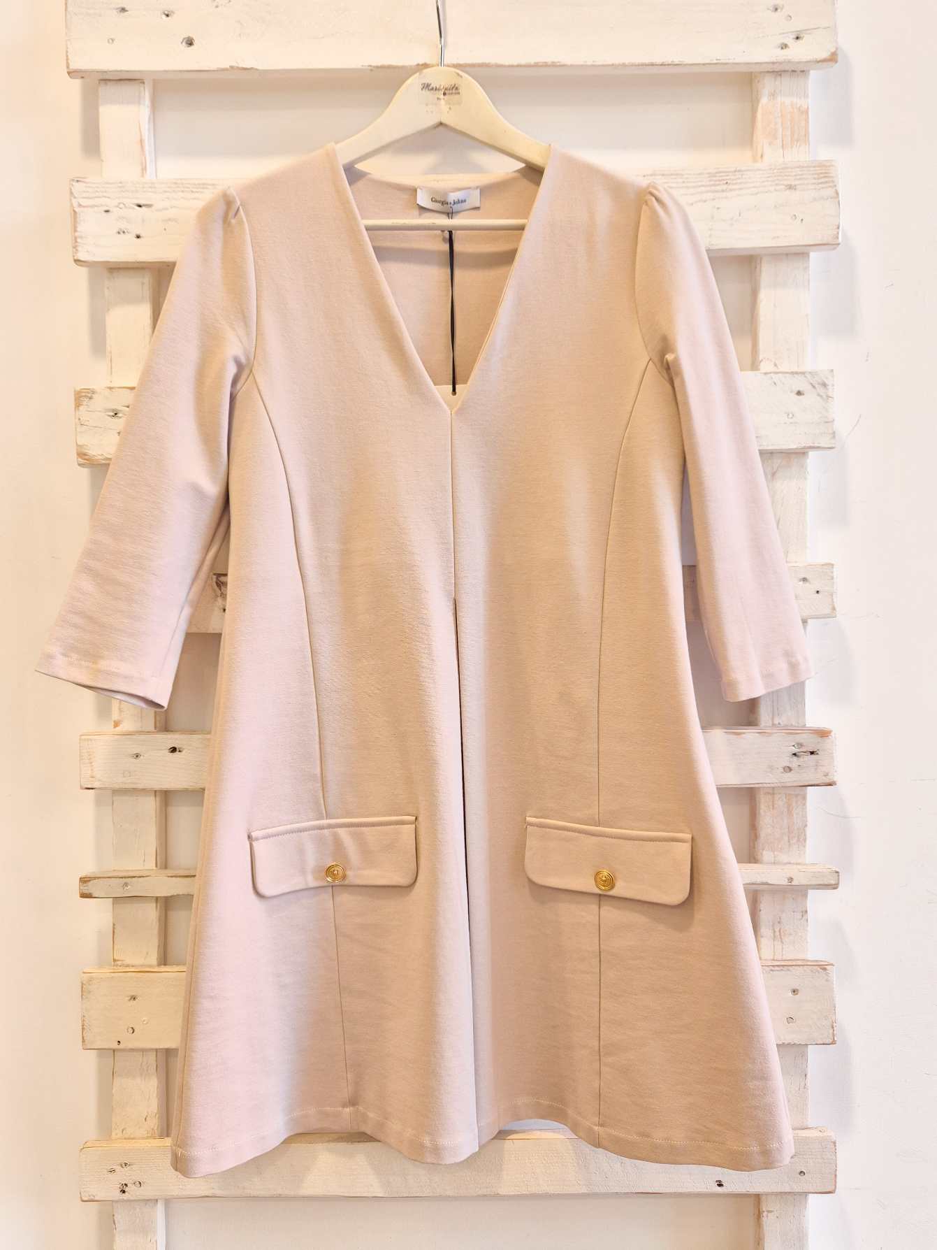 ABITO CON PATTE - Burro