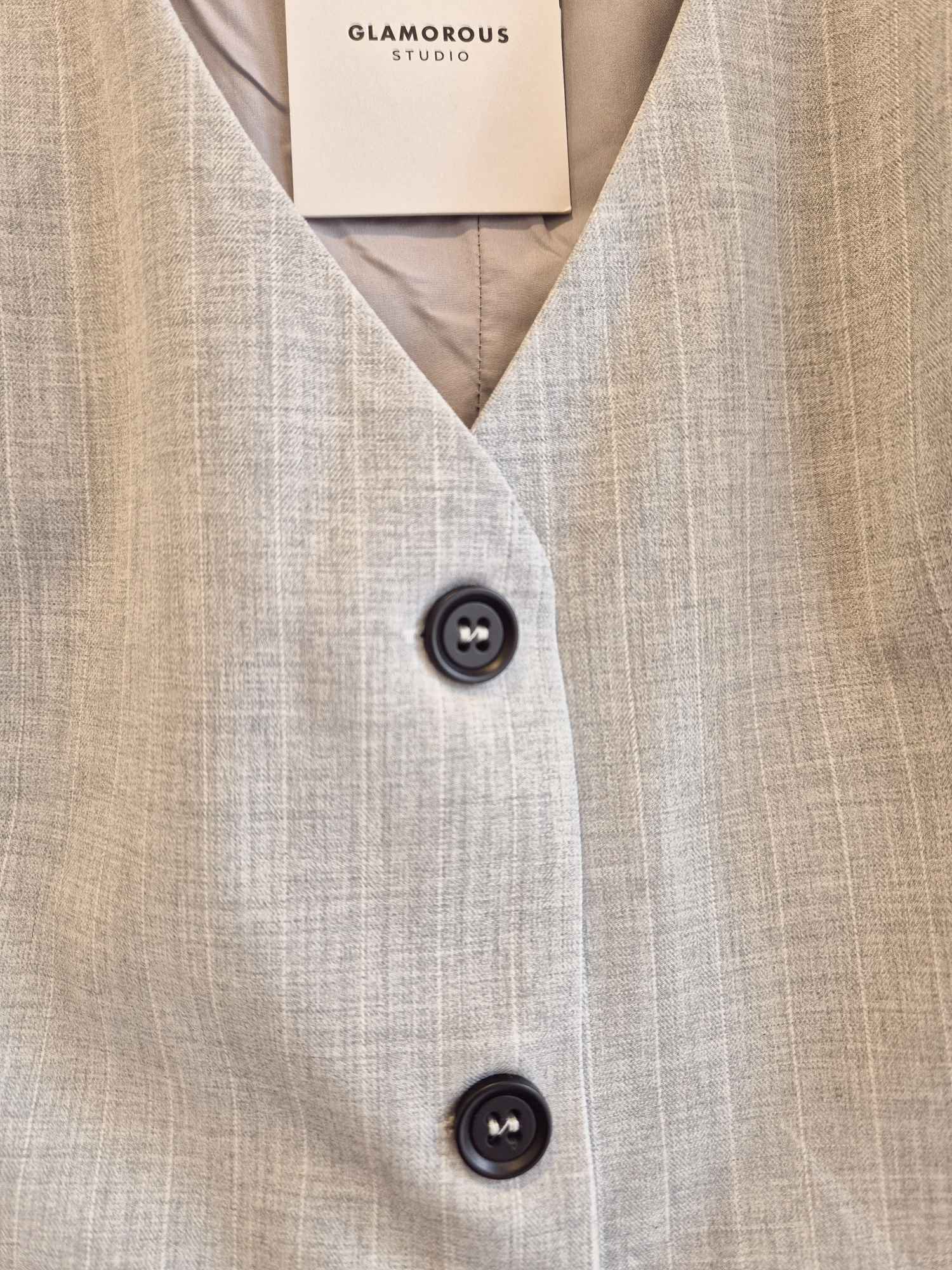 GILET GESSATO - LIGHT GREY