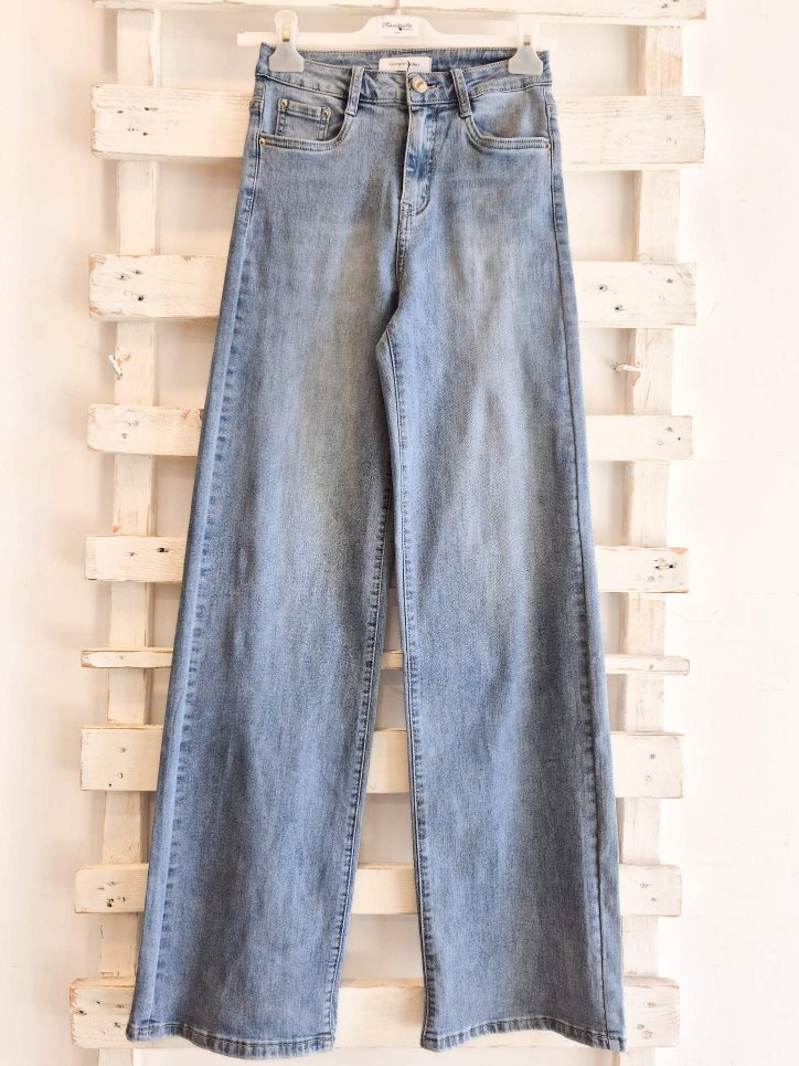 JEANS REGULAR - DENIM CHIARO