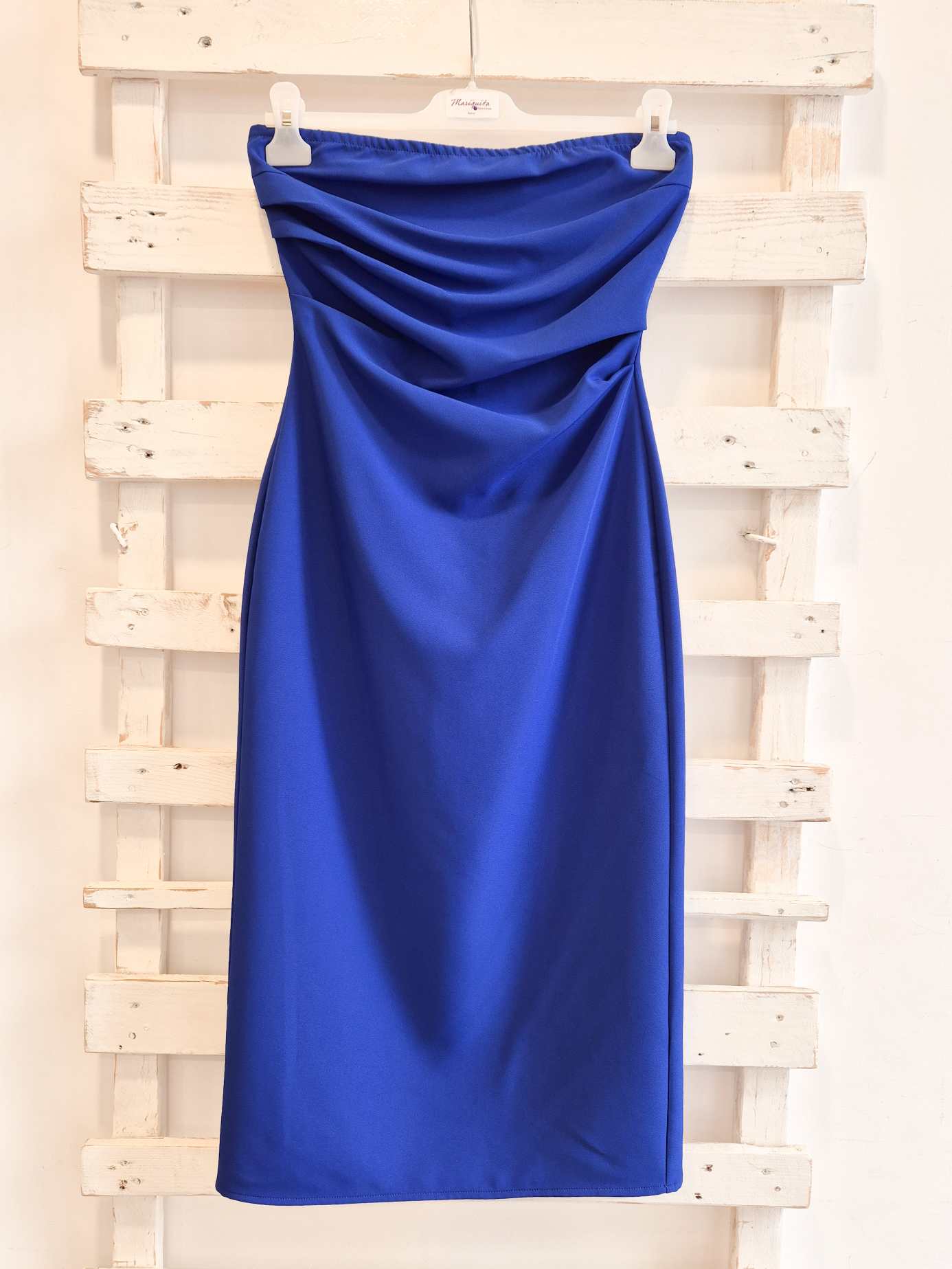 ABITO BUSTIER - Bluette