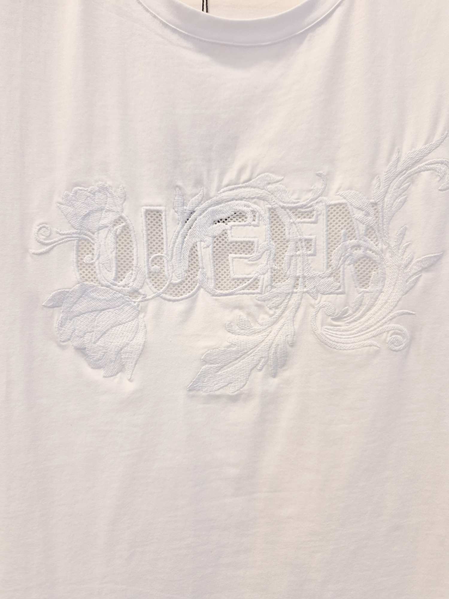 T-SHIRT QUEEN - Bianco