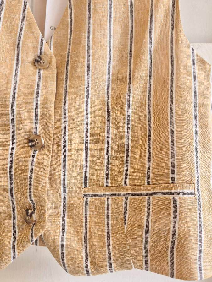 GILET SARTORIALE - Giallo