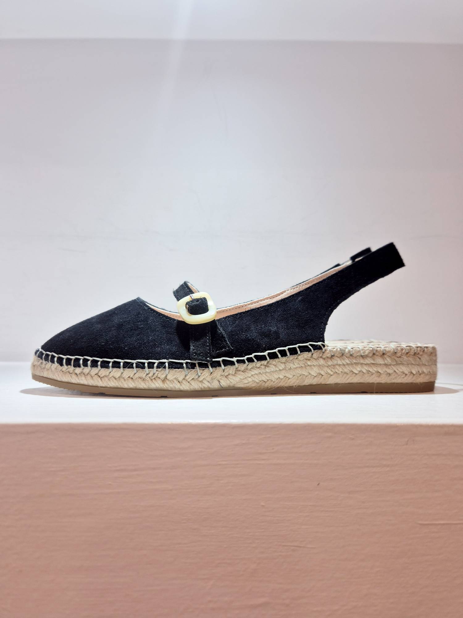 ESPADRILLAS BASSA - Negro