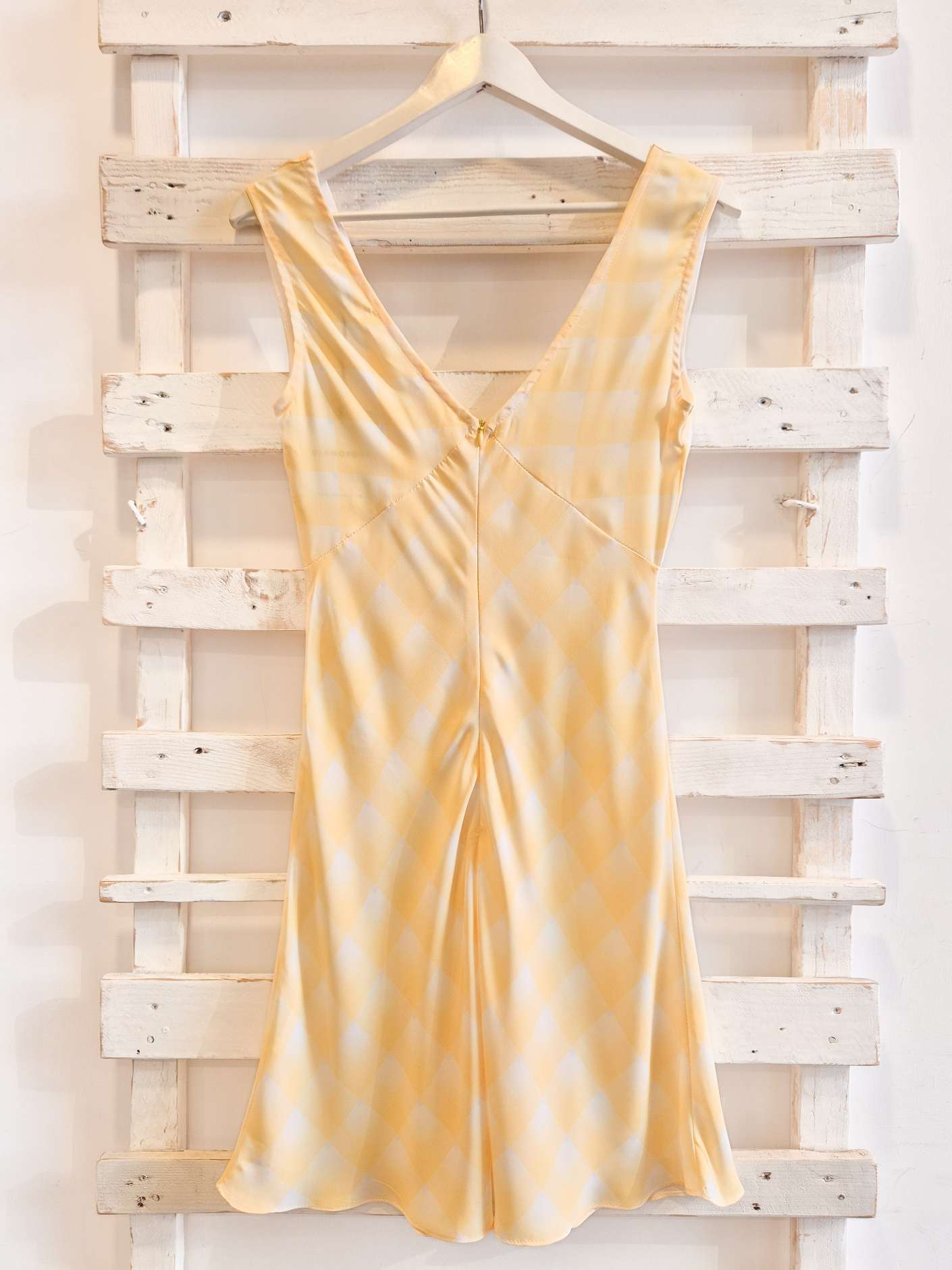 MINIABITO QUADRI - Giallo