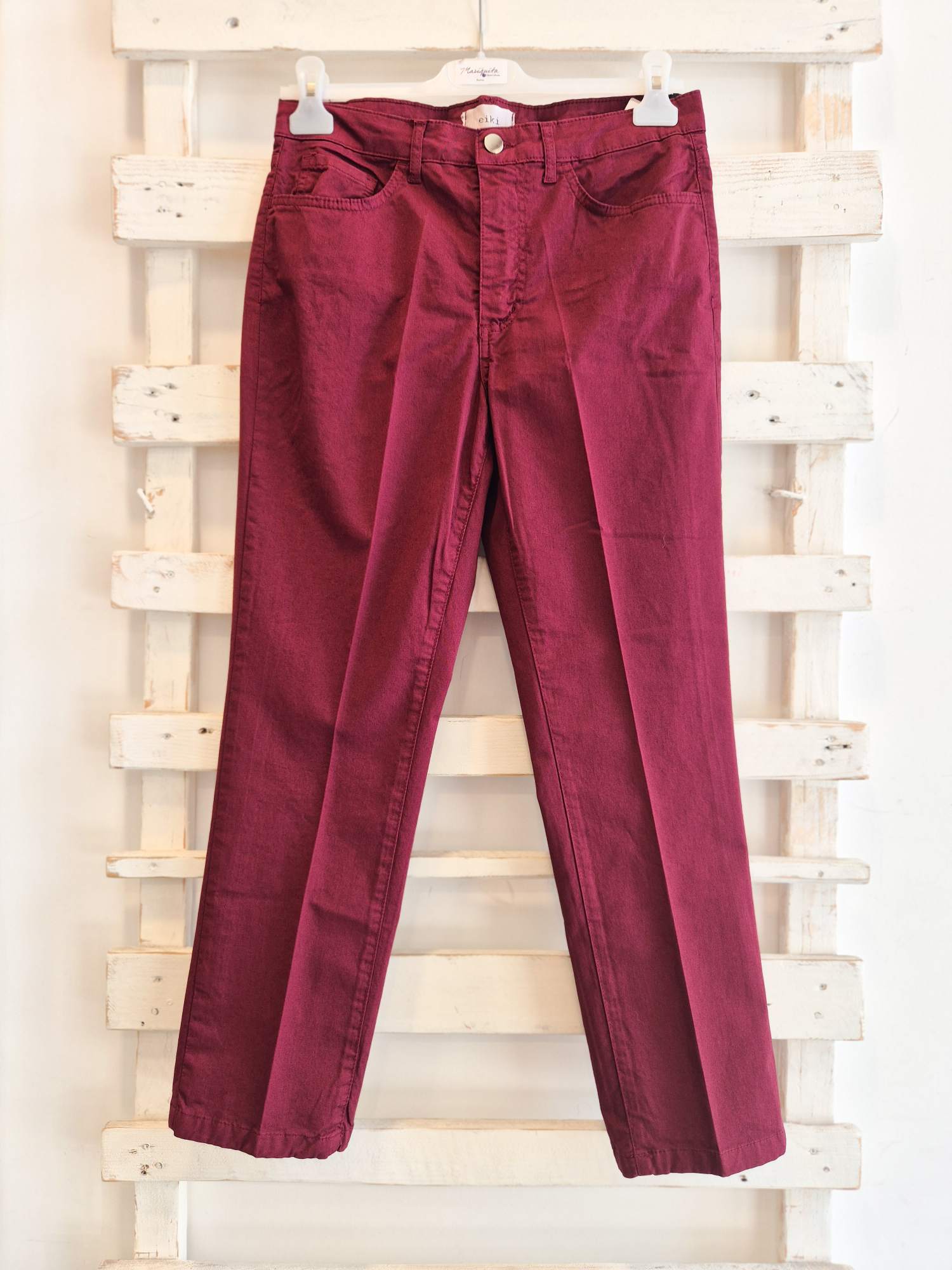 PANTA CHINO - borgogna