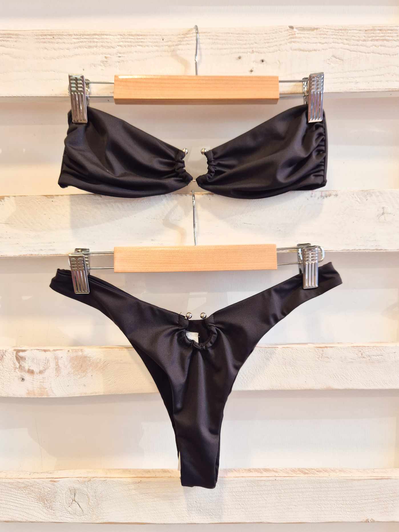 BIKINI FERRO DI CAVALLO - nero