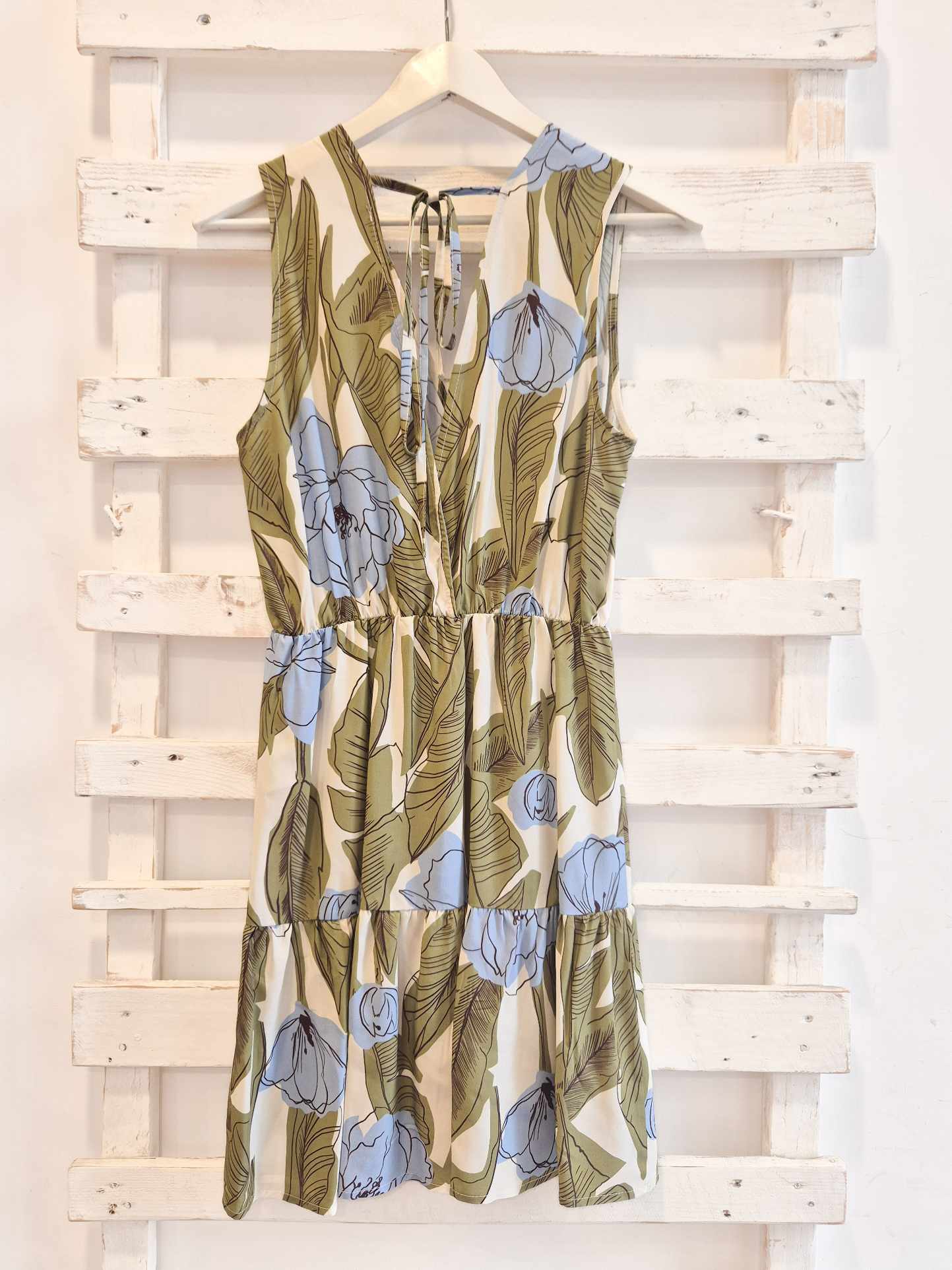 ABITO INCROCIATO - Celeste