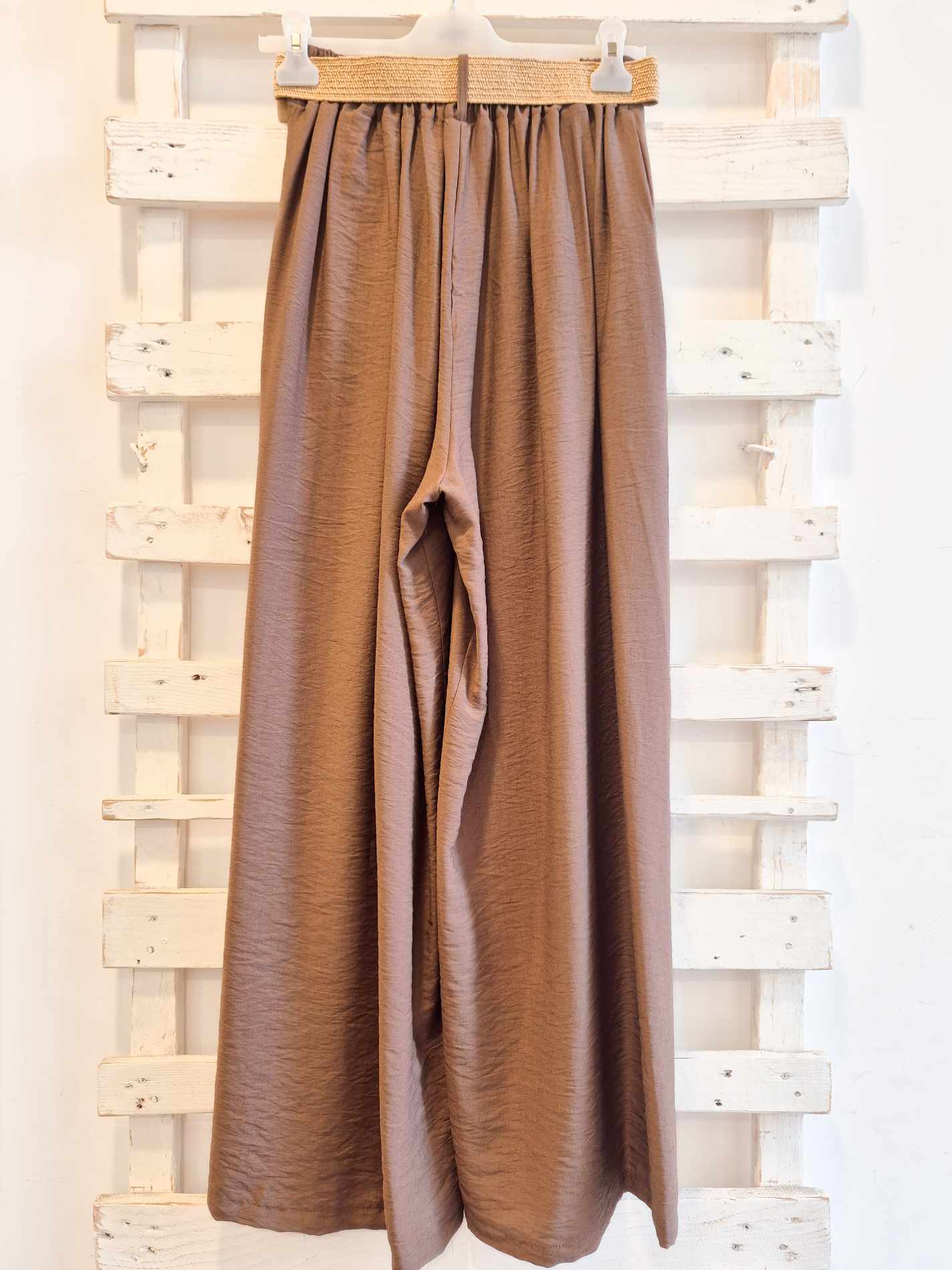 PANTALONE AMPIO - Caffè