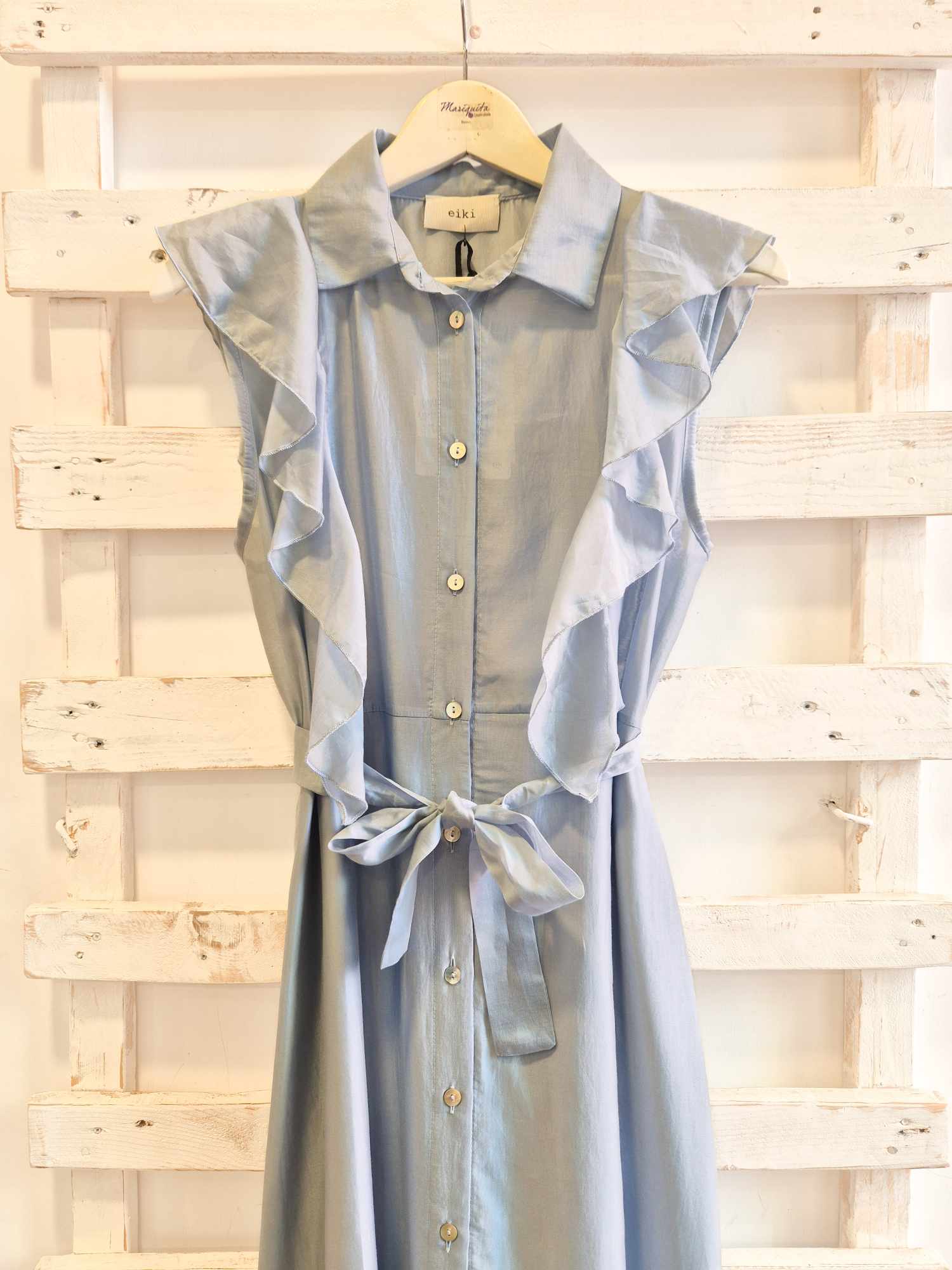 ABITO VOLANTS - Celeste