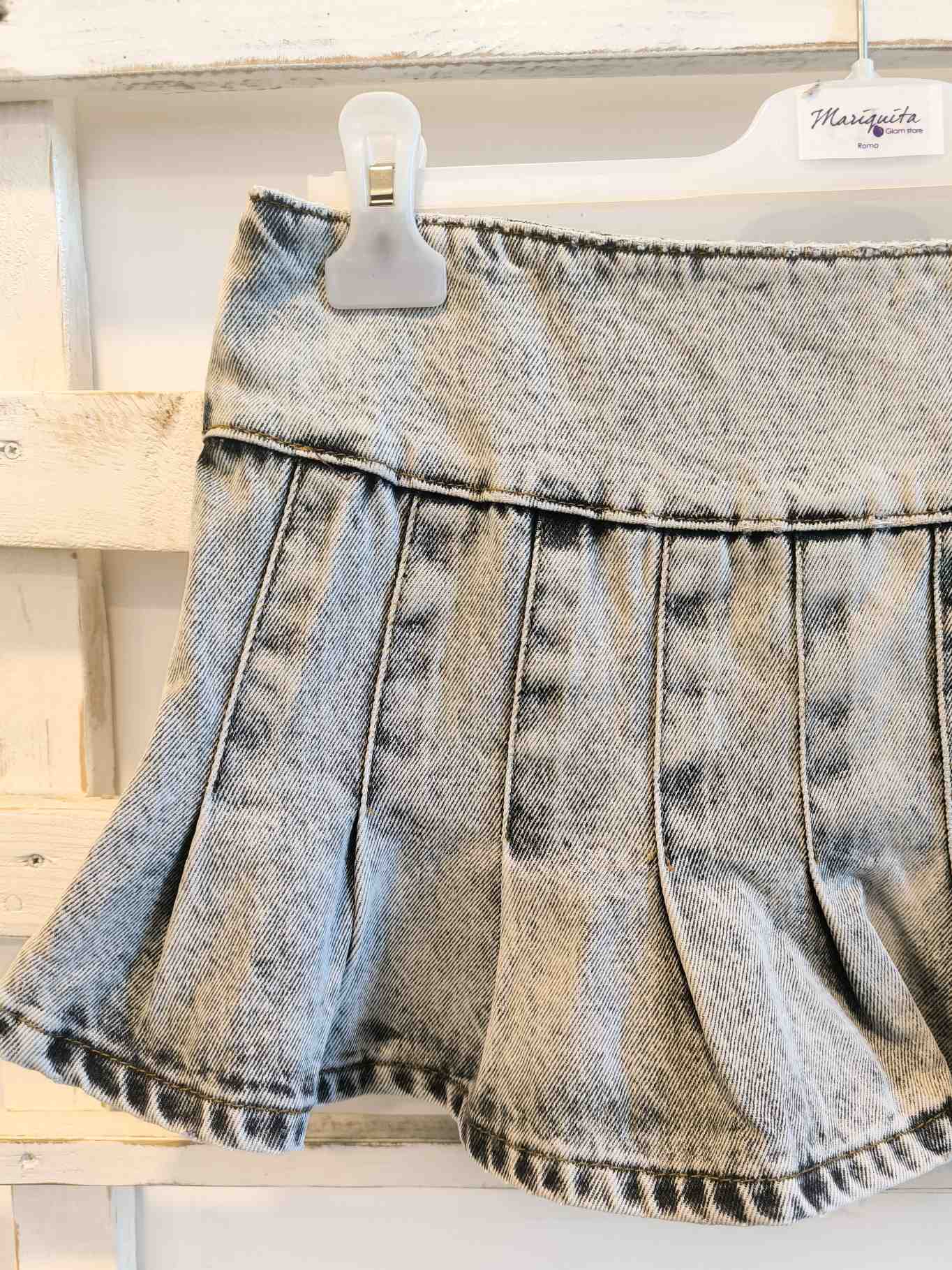 GONNA DENIM - BLACK BLEACH ACID