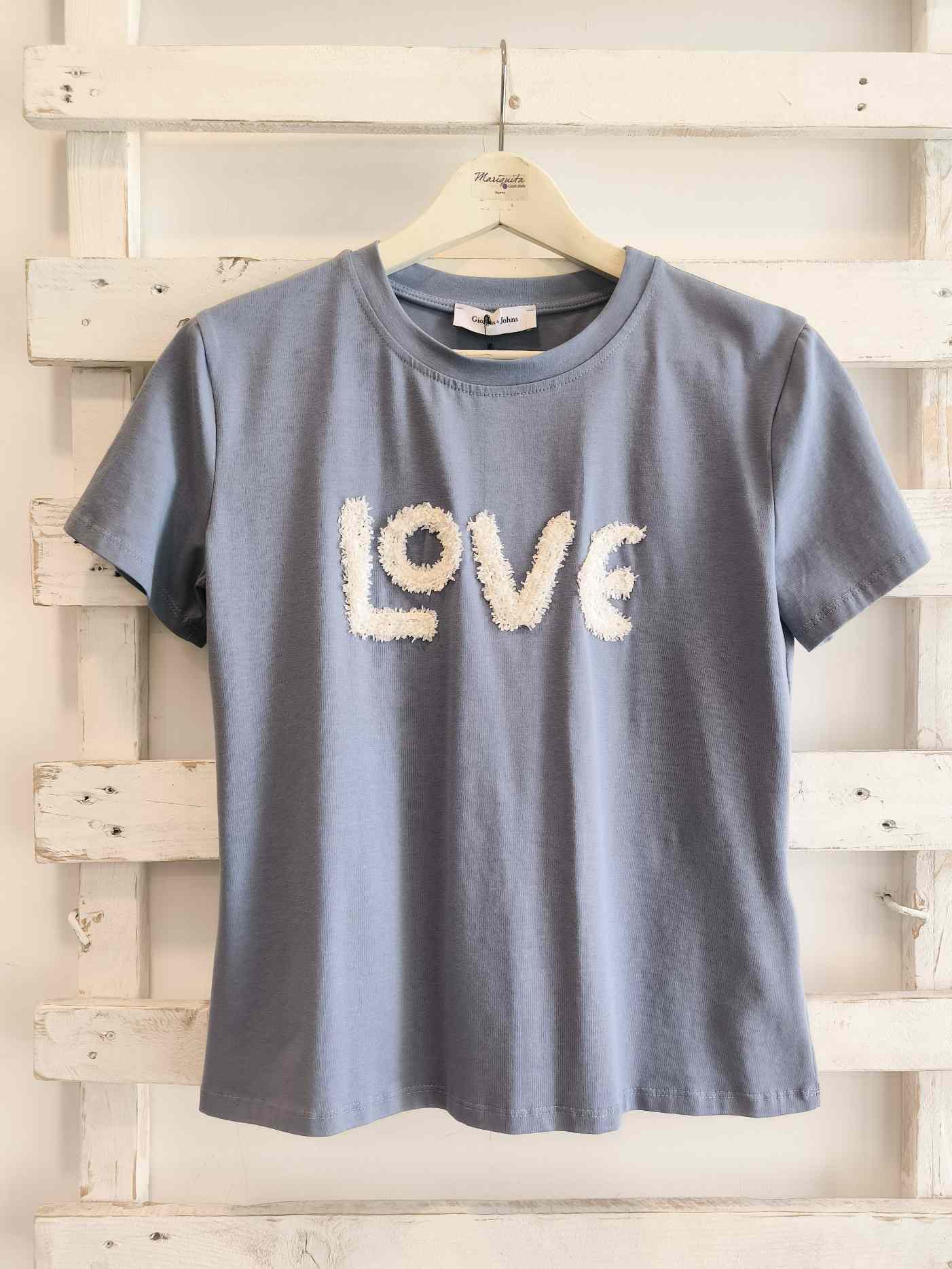 T-SHIRT LOVE - polvere