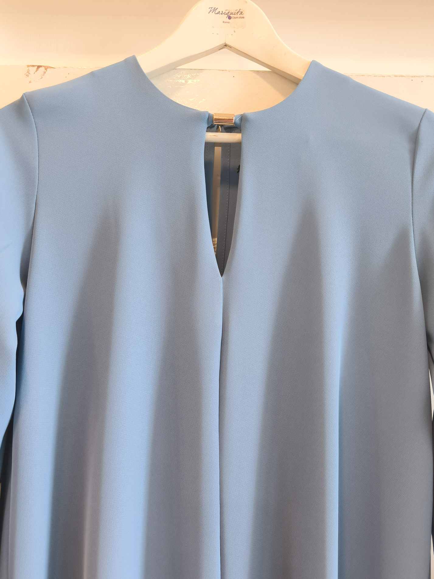 ABITO CON ACCESSORIO - denim