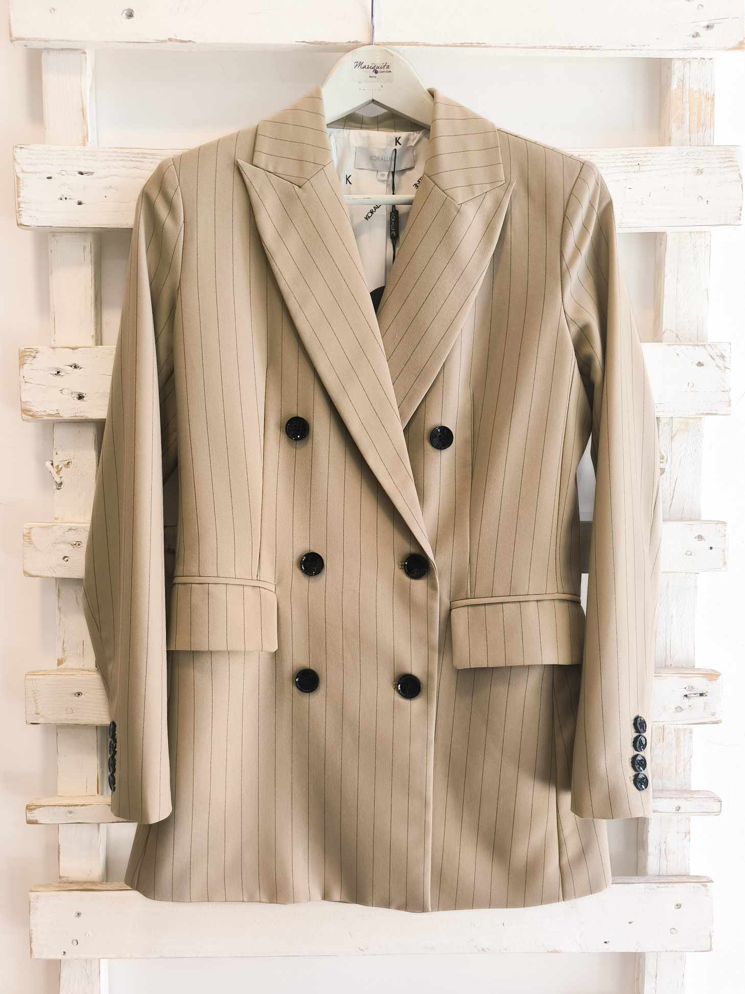 GIACCA GESSATA - beige