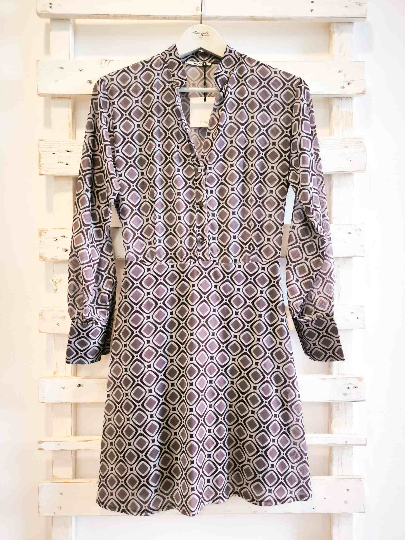 ABITO CHEMISIER - OPTICAL GLICINE