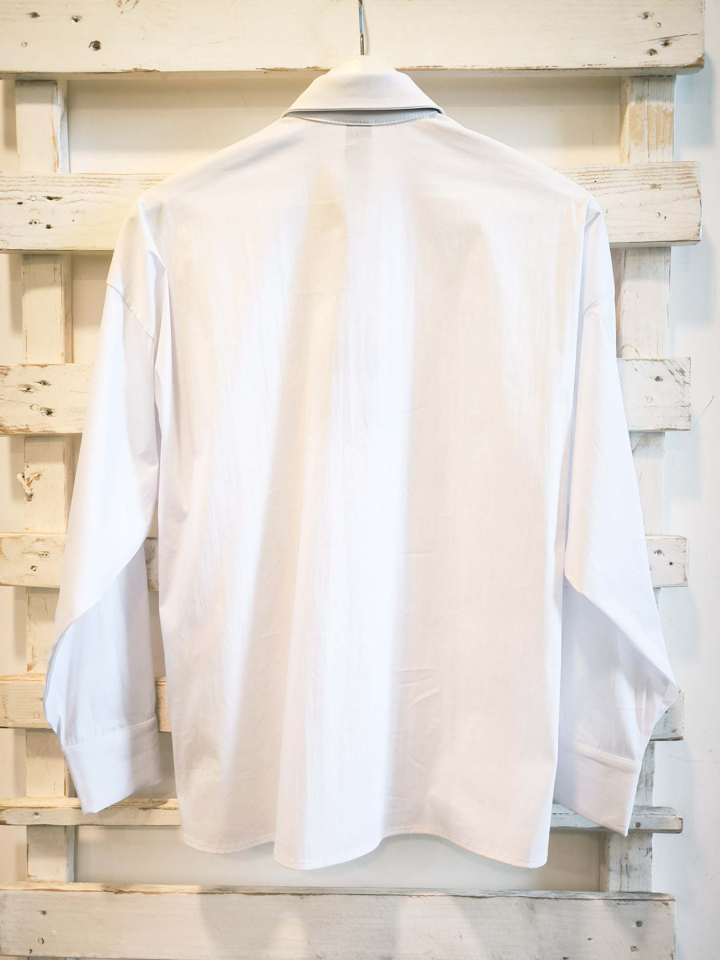 CAMICIA CON CRAVATTA - panna