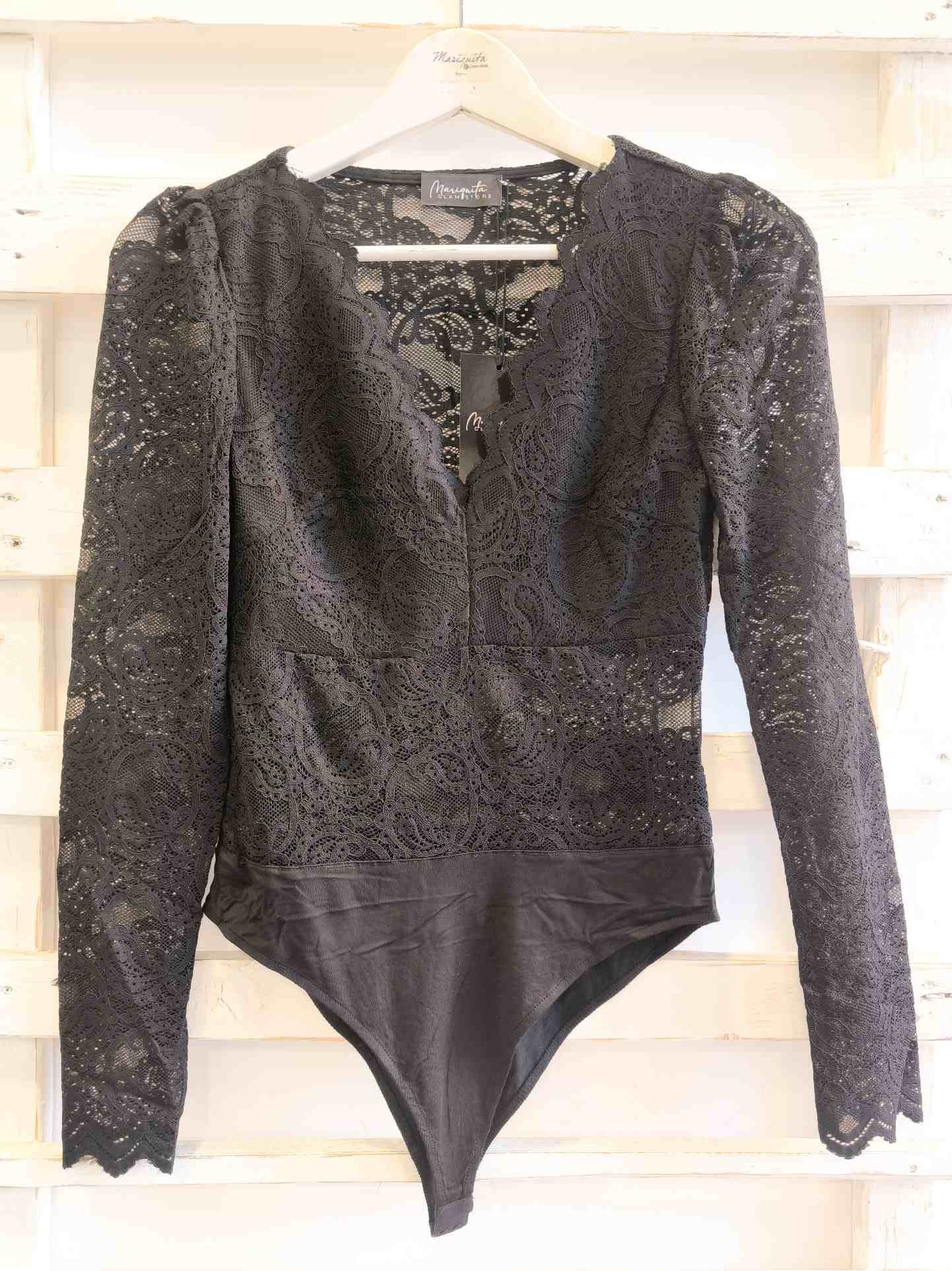 body pizzo - Nero/nero