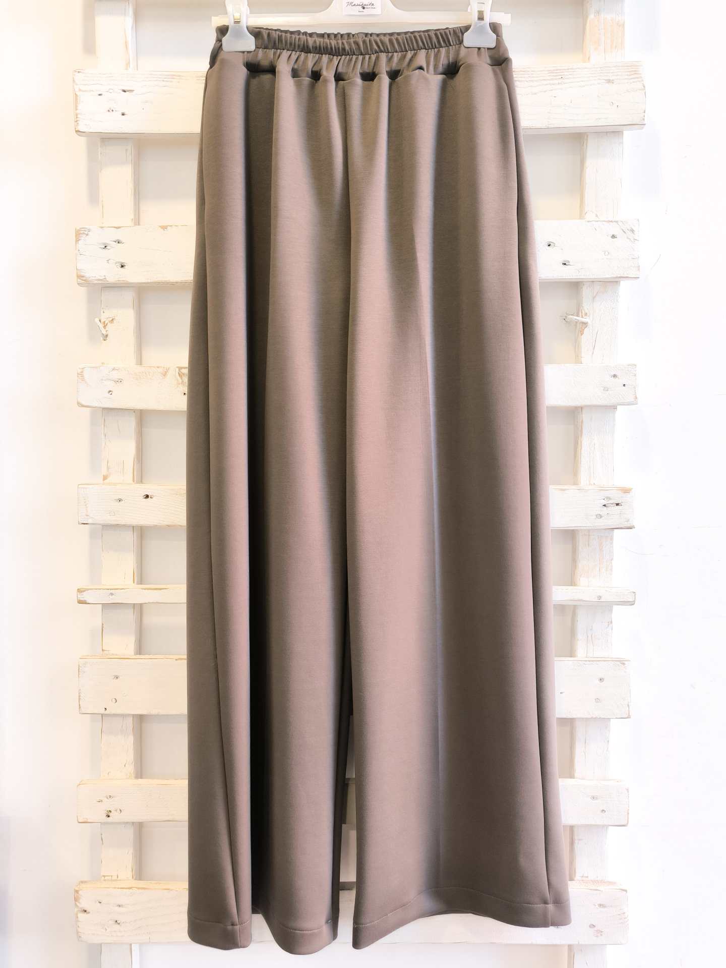 PANTALONE GAMBA DRITTA - Mocha