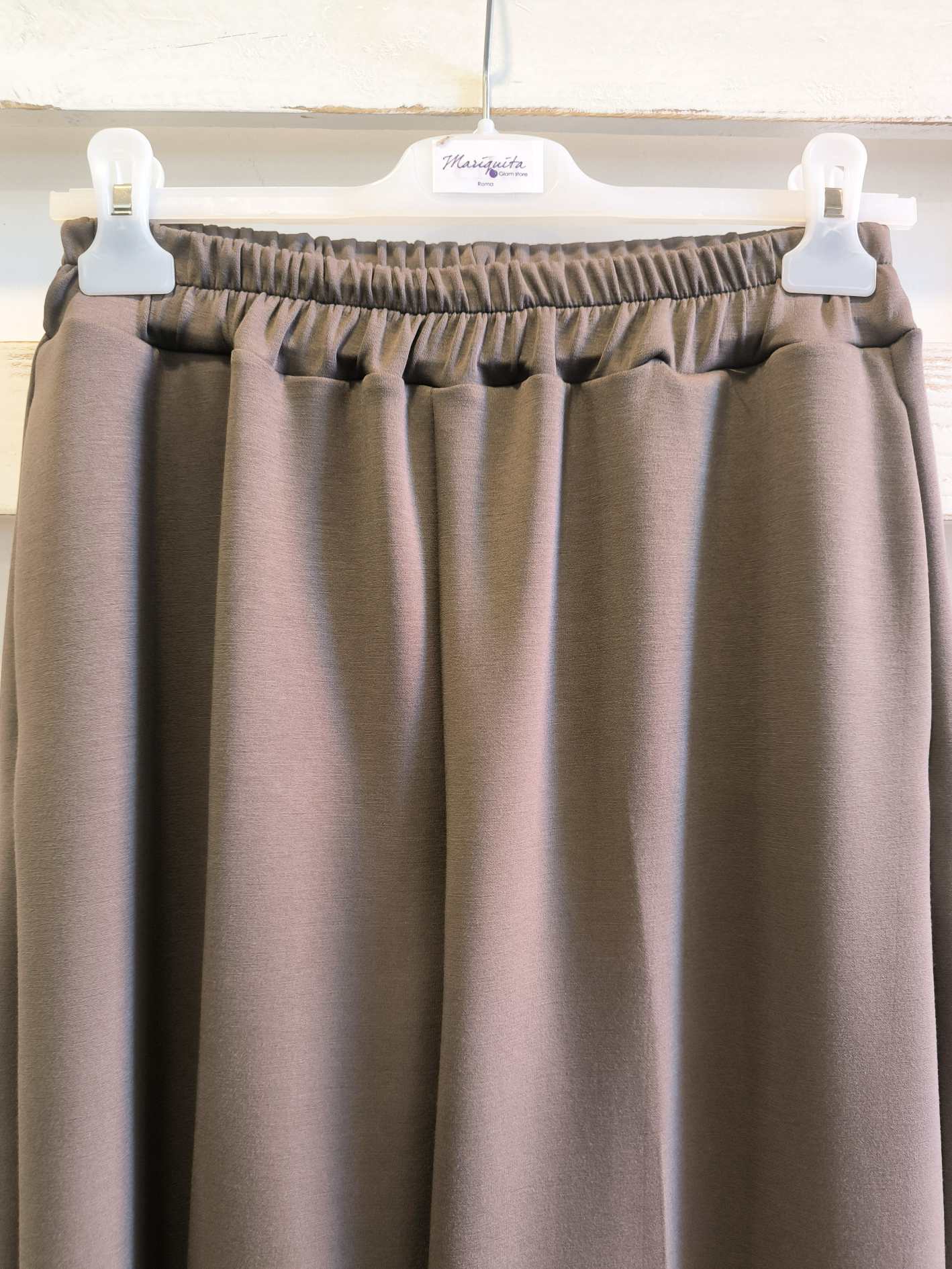PANTALONE GAMBA DRITTA - Mocha