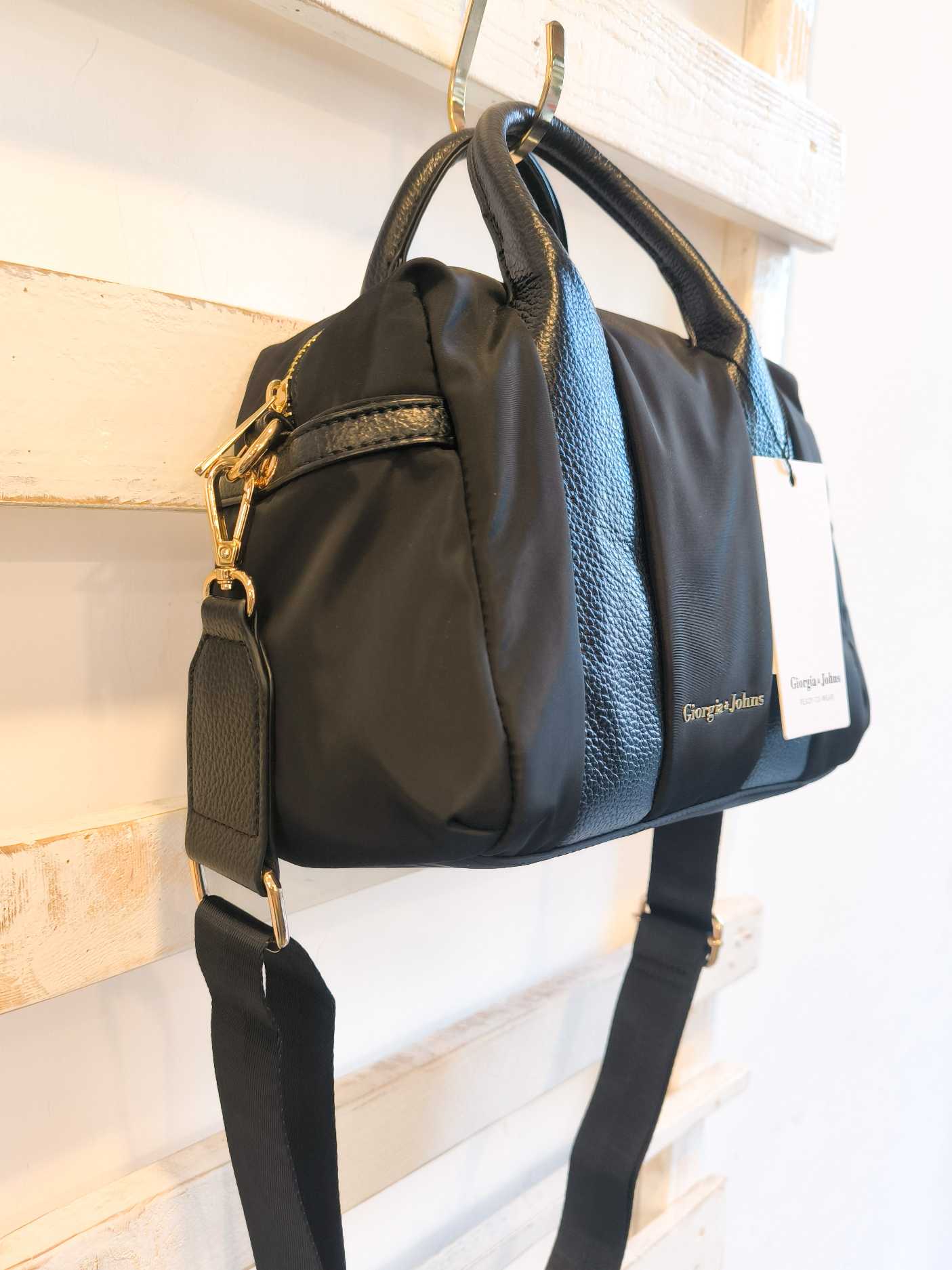 BORSA BAULETTO - nero