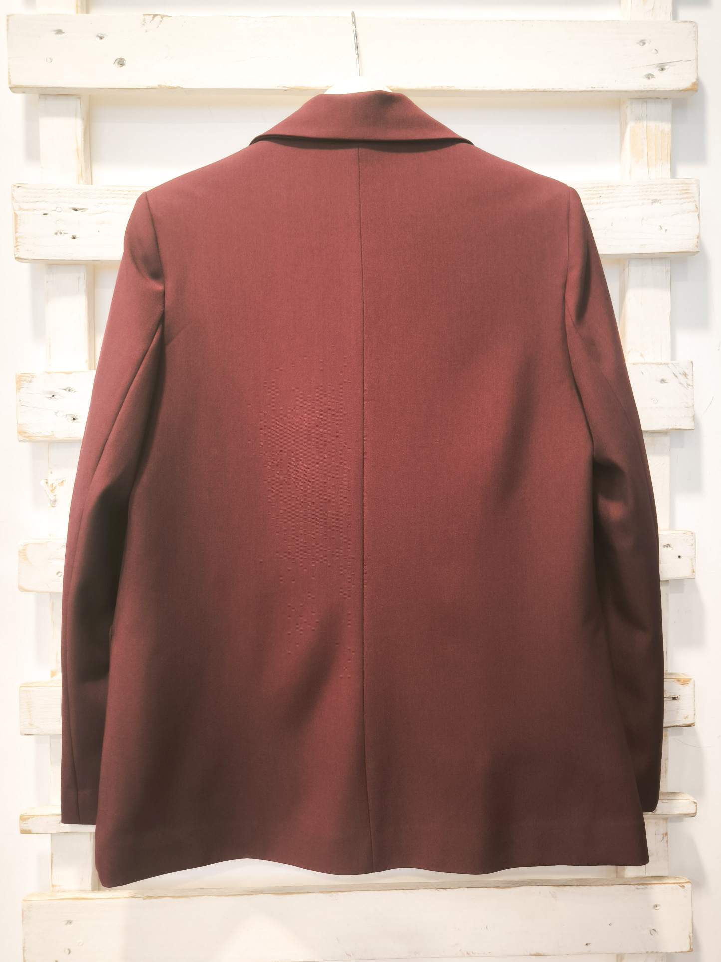 GIACCA CON SPILLE - Burgundy