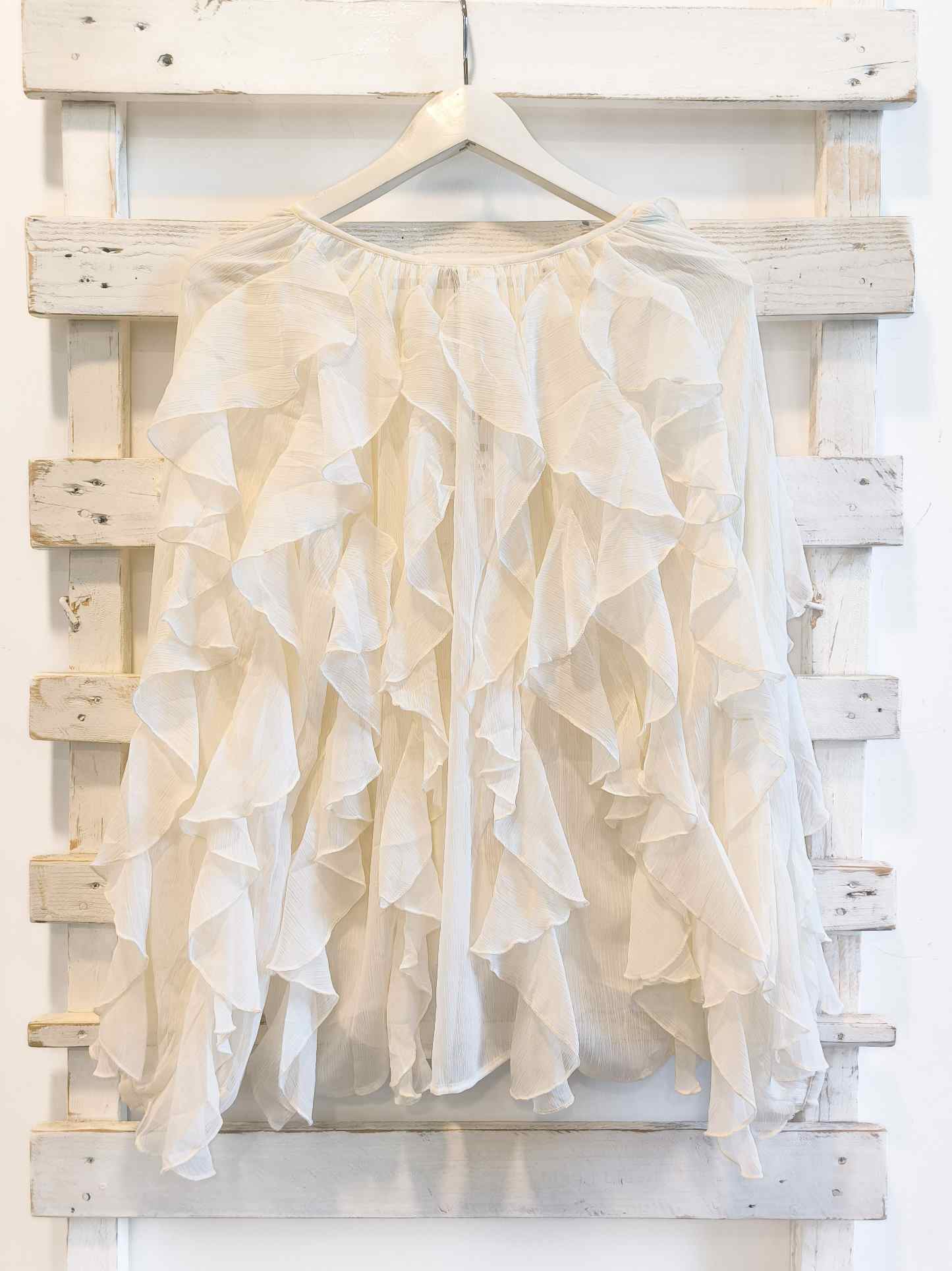 CAMICIA BOHO - cream