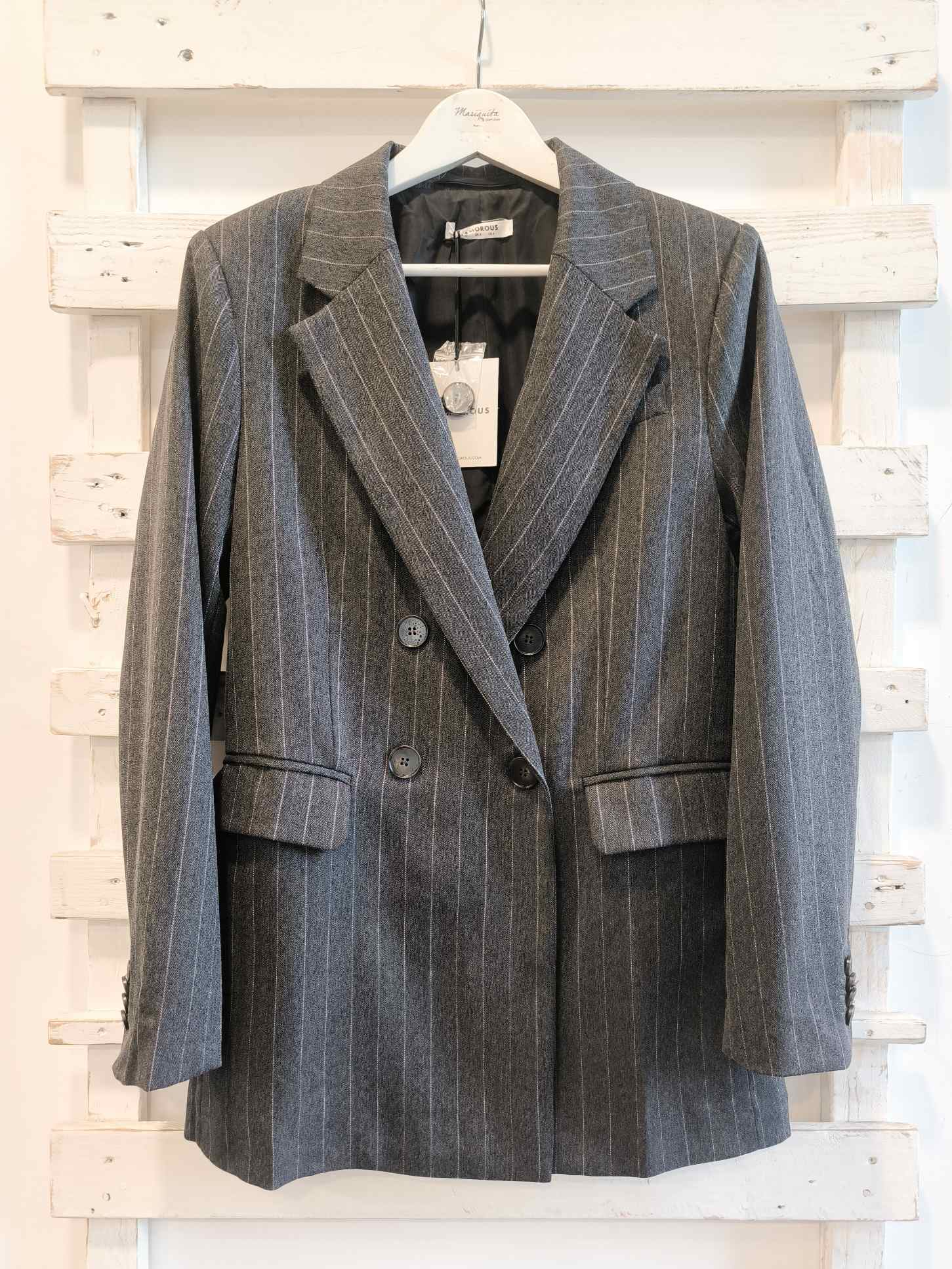 GIACCA GESSATA - Grigio