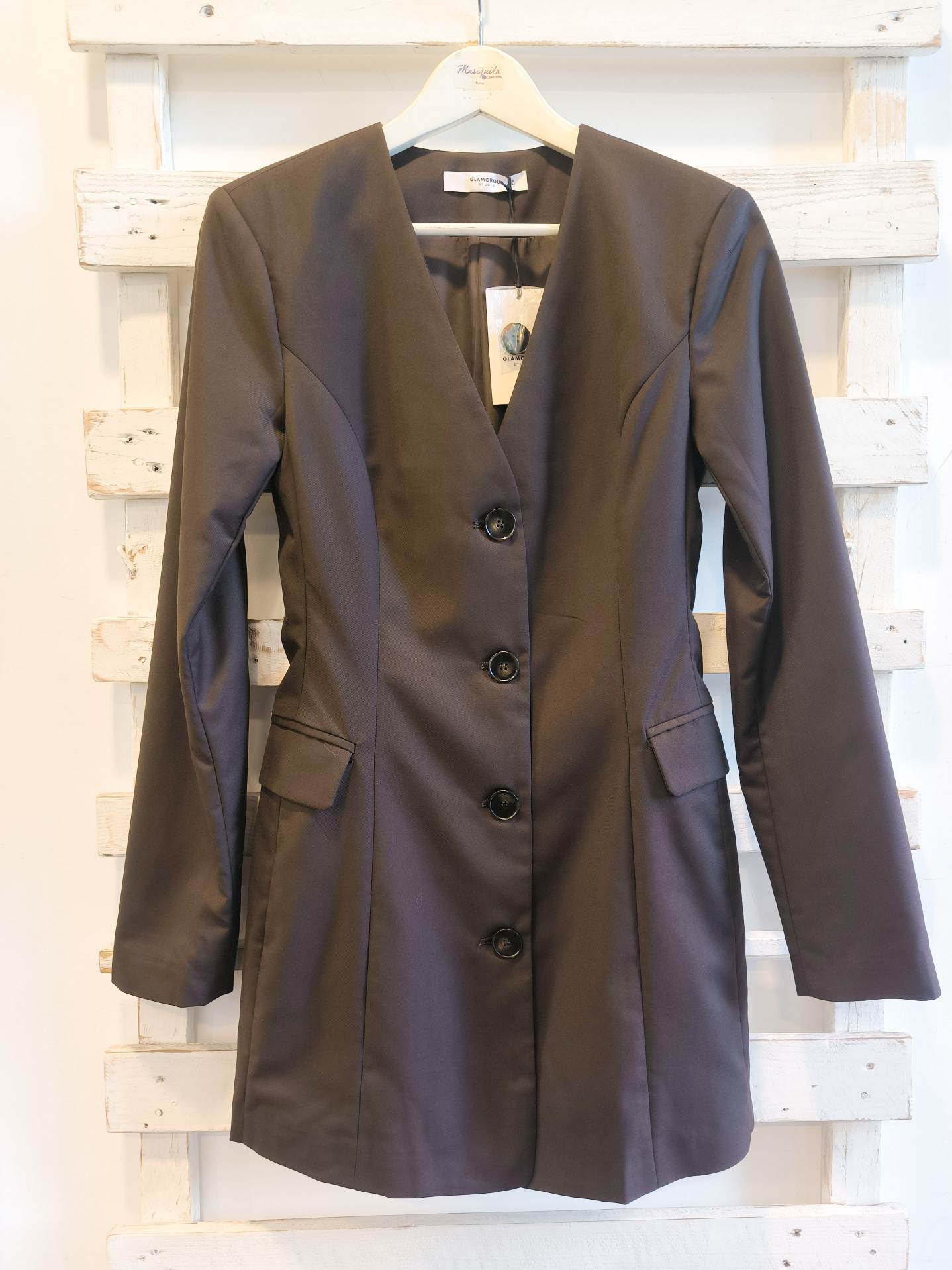 ABITO BOTTONI - moro