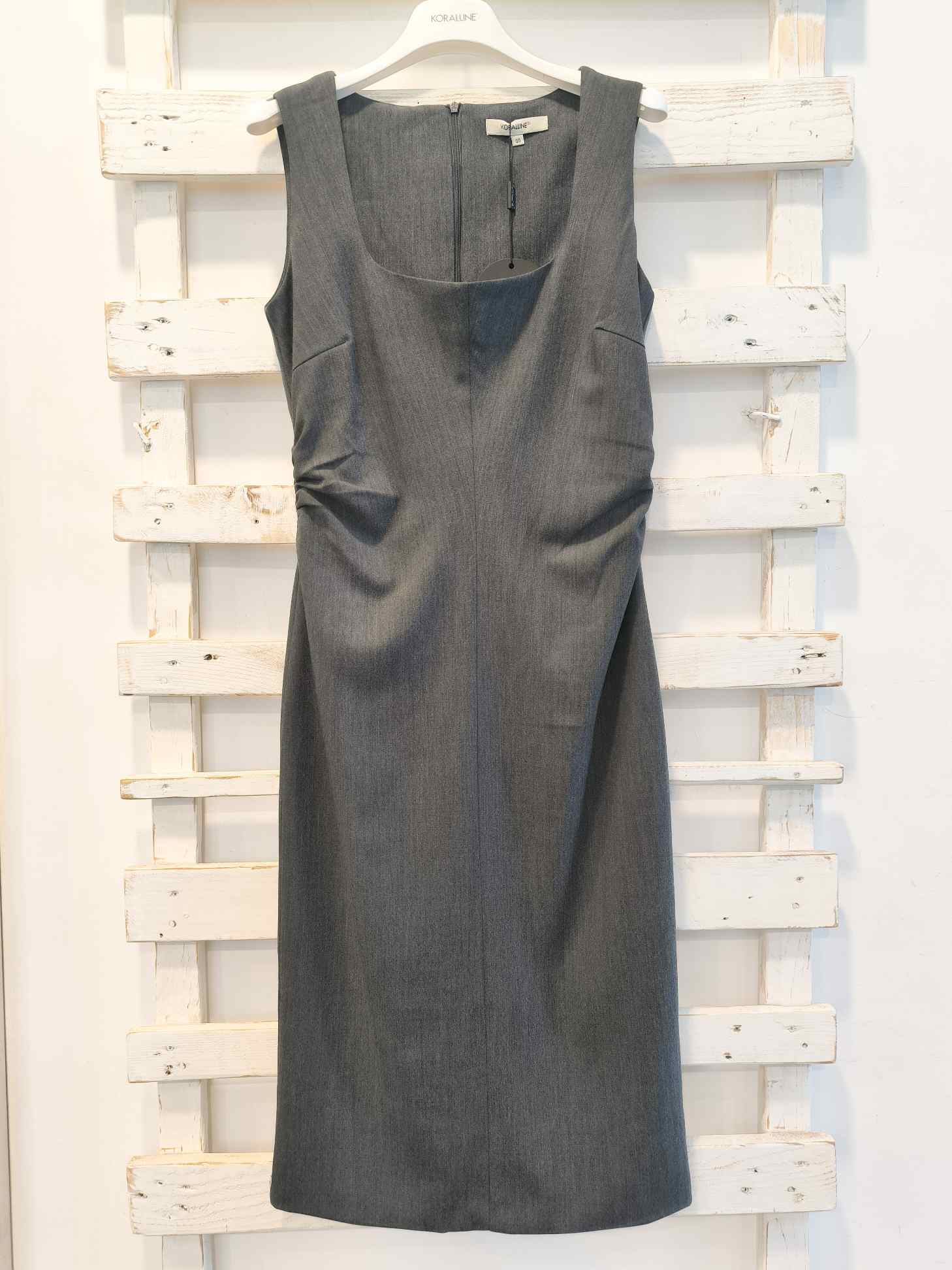 ABITO SMANICATO - Grigio