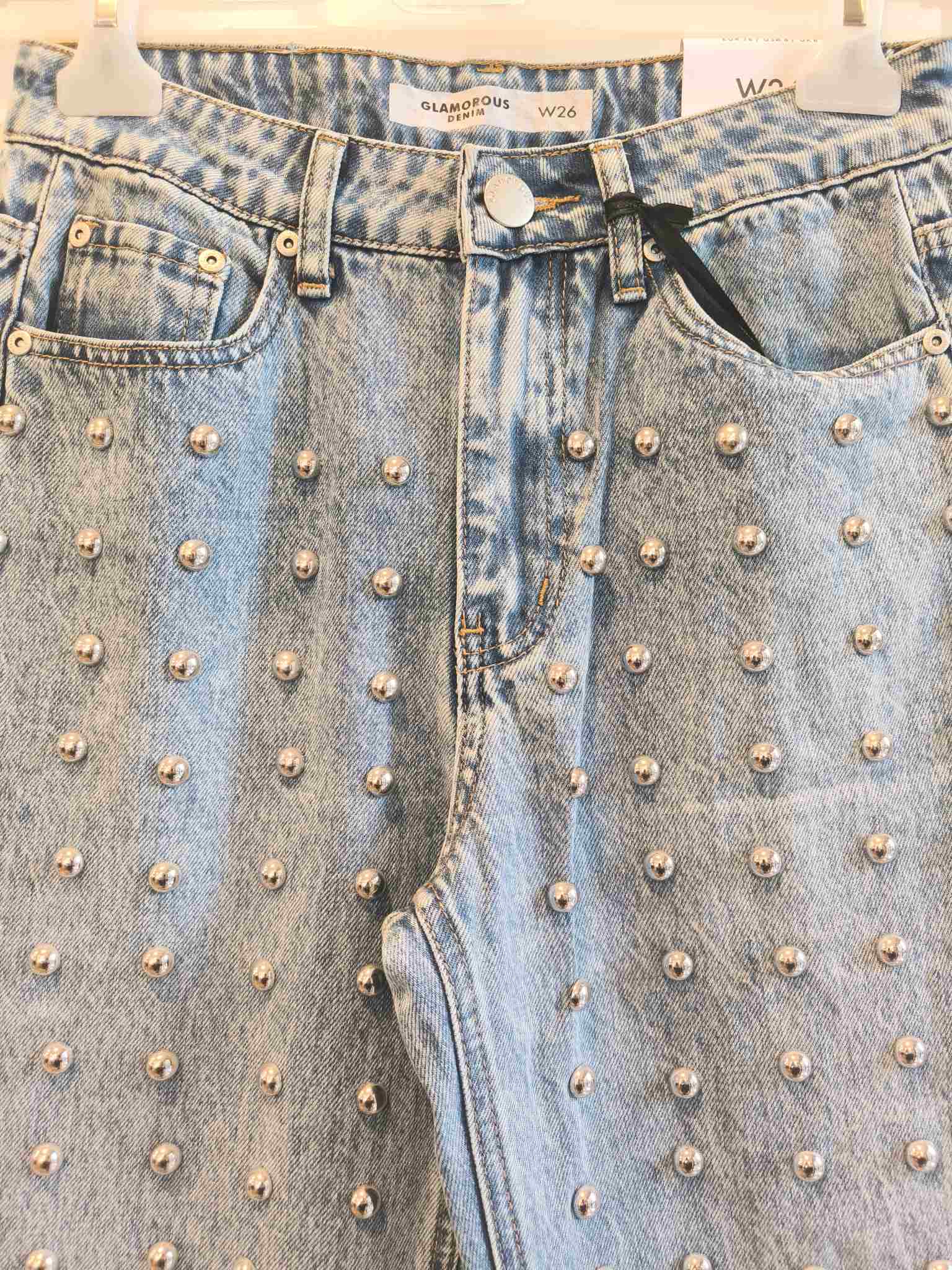 JEANS BORCHIE - DENIM BLUE