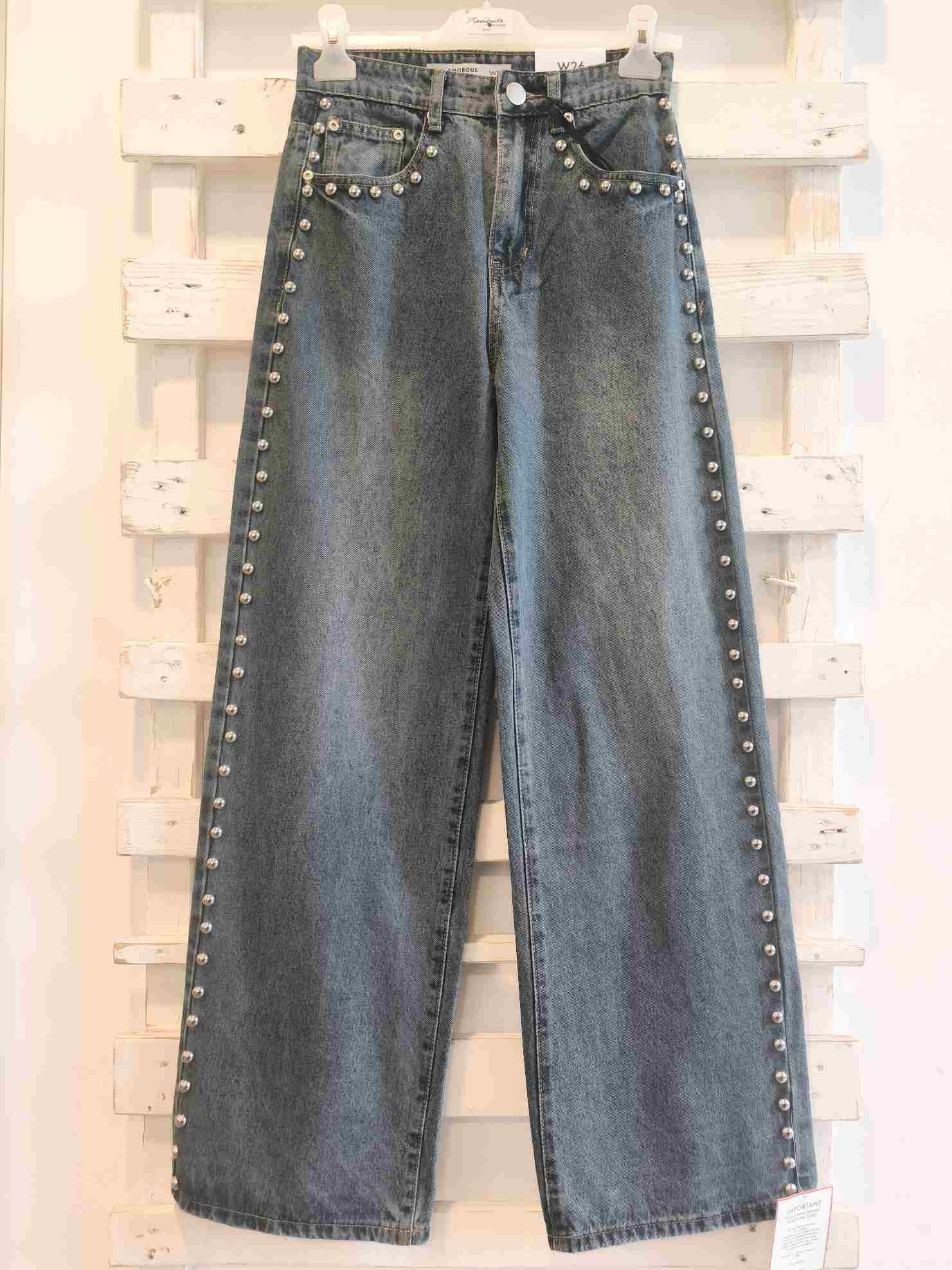 JEANS PALAZZO - DENIM