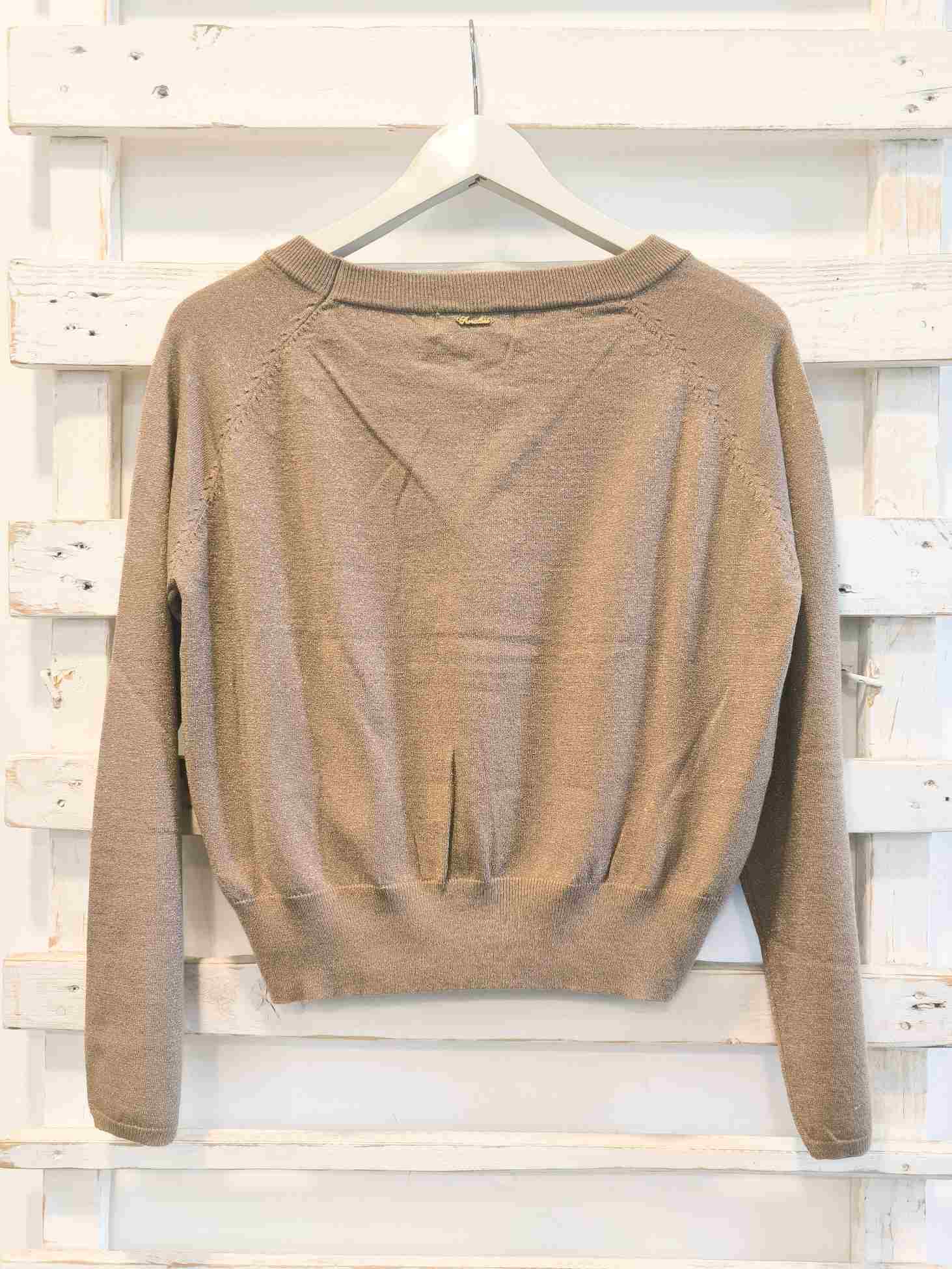 MAGLIA SCOLLO BARCA - oro