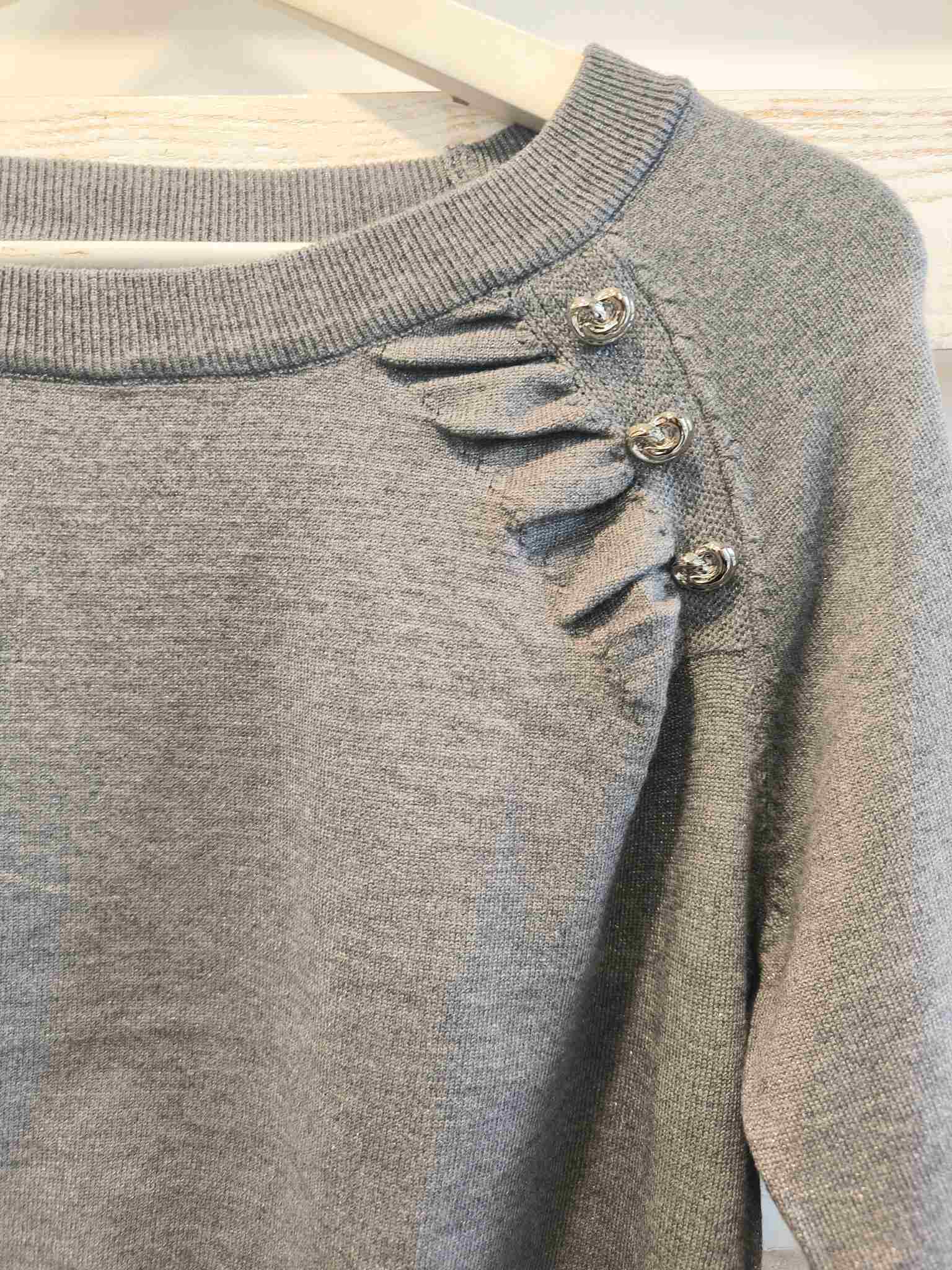 MAGLIA SCOLLO BARCA - Argento