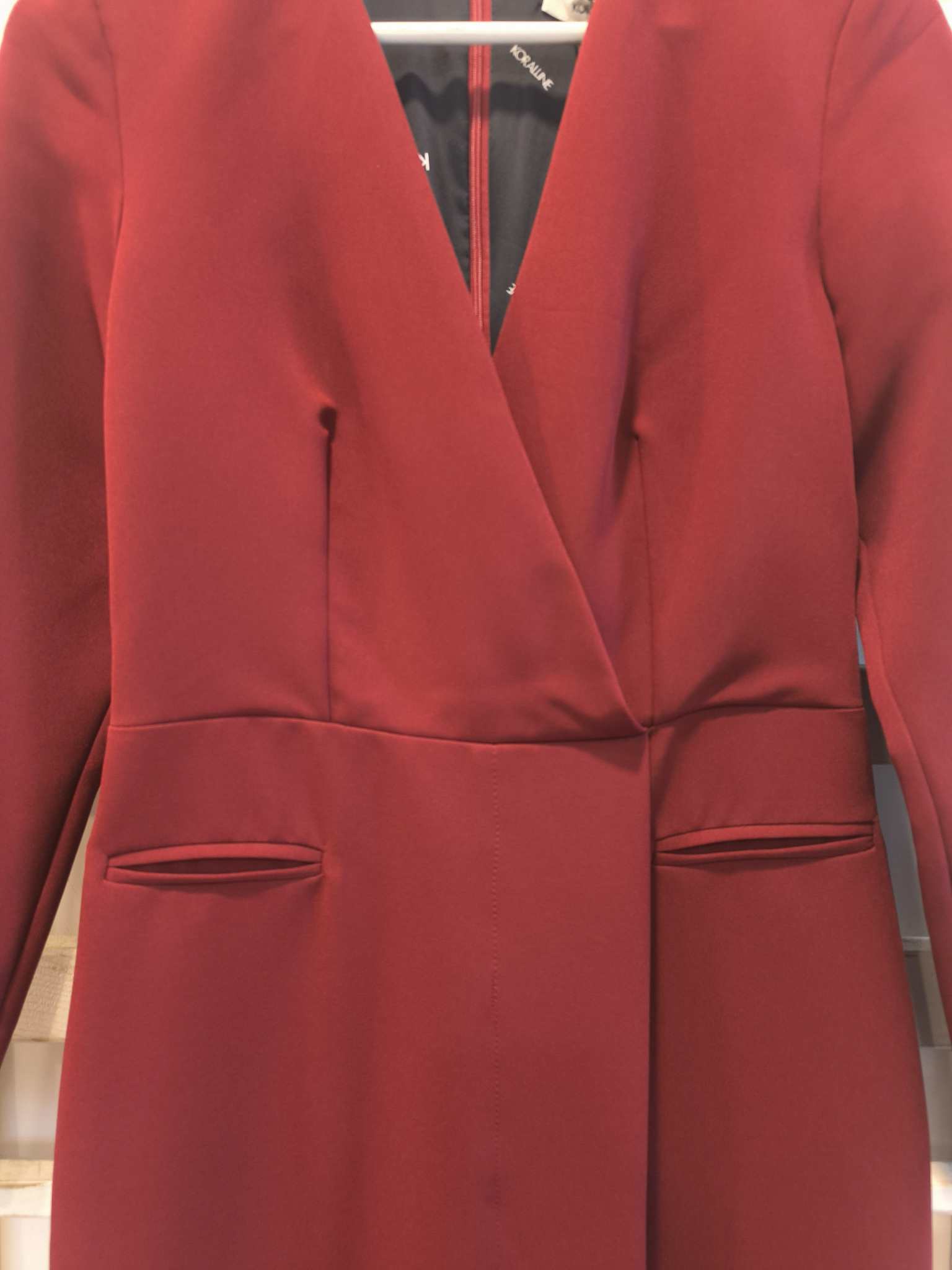 abito portafoglio - bordeaux