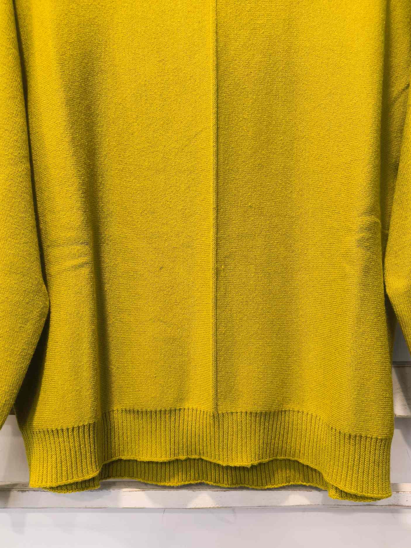 MAGLIA SCATOLETTA - Giallo