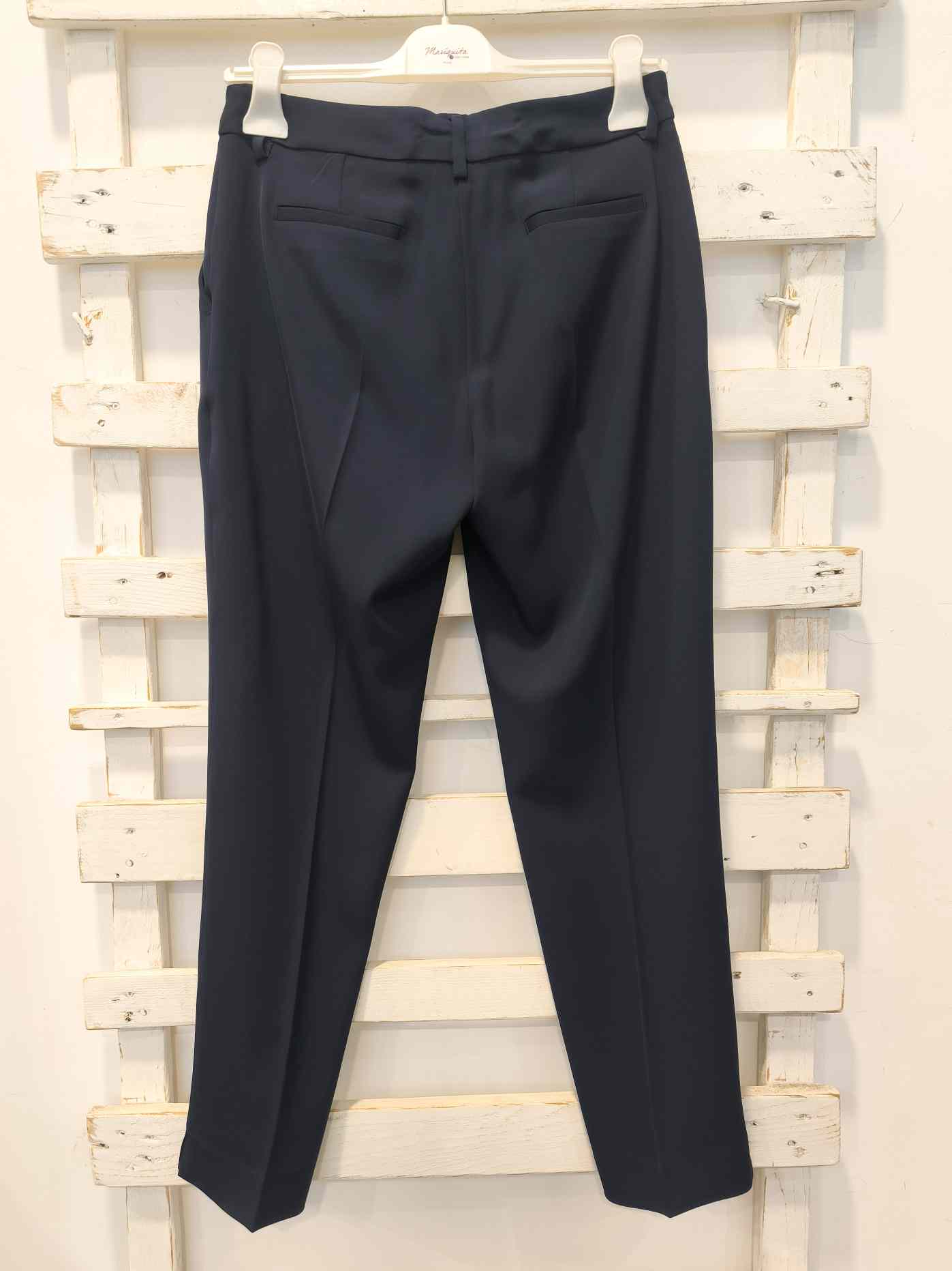 PANTALONE SIGARETTA - blu