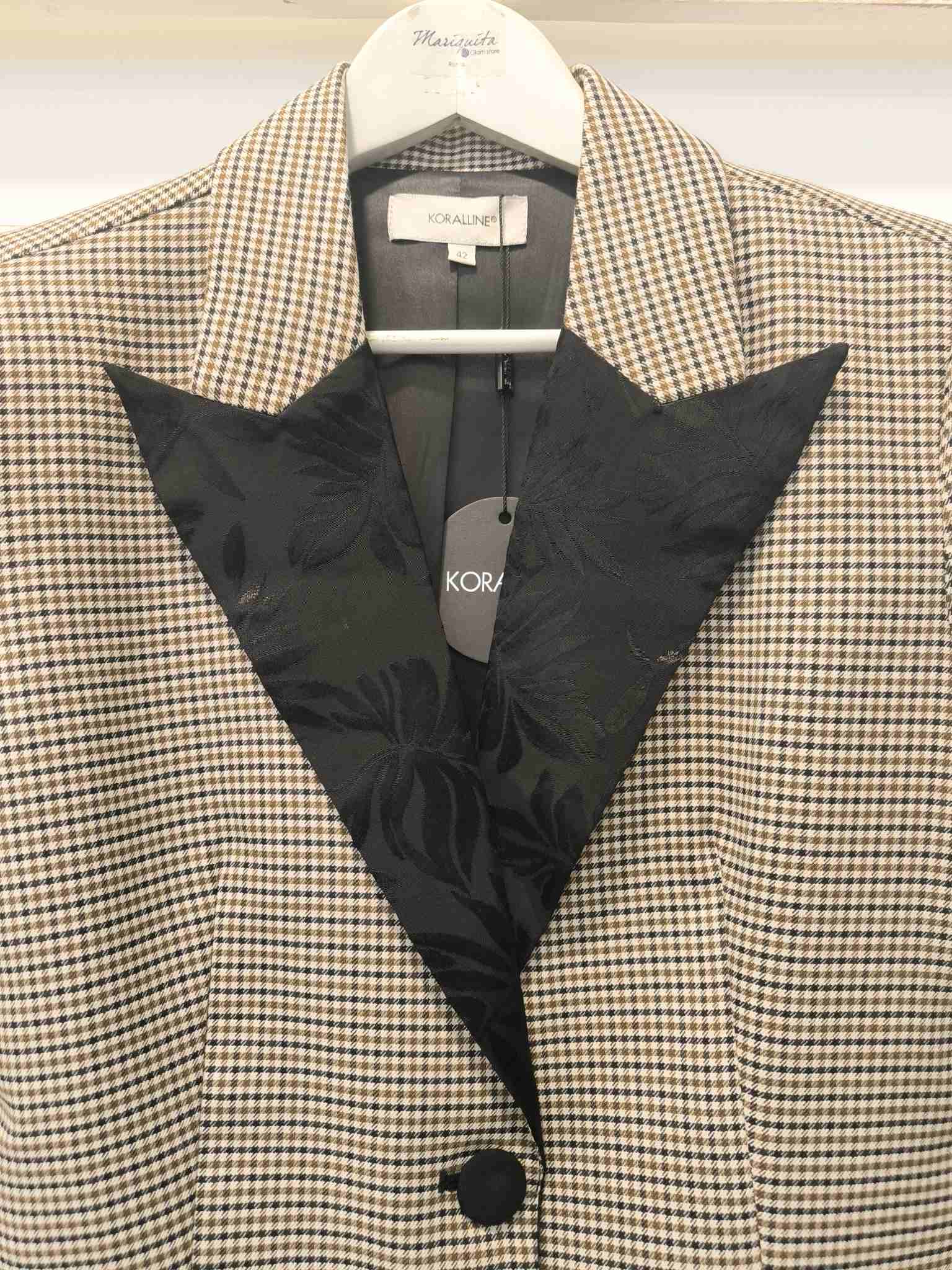 GIACCA PIED DE POLULE - sabbia