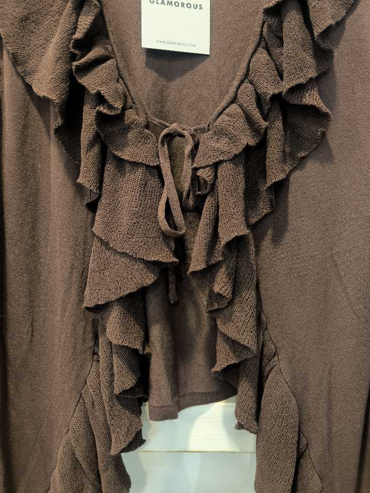 MAGLIA CARDIGAN - moro