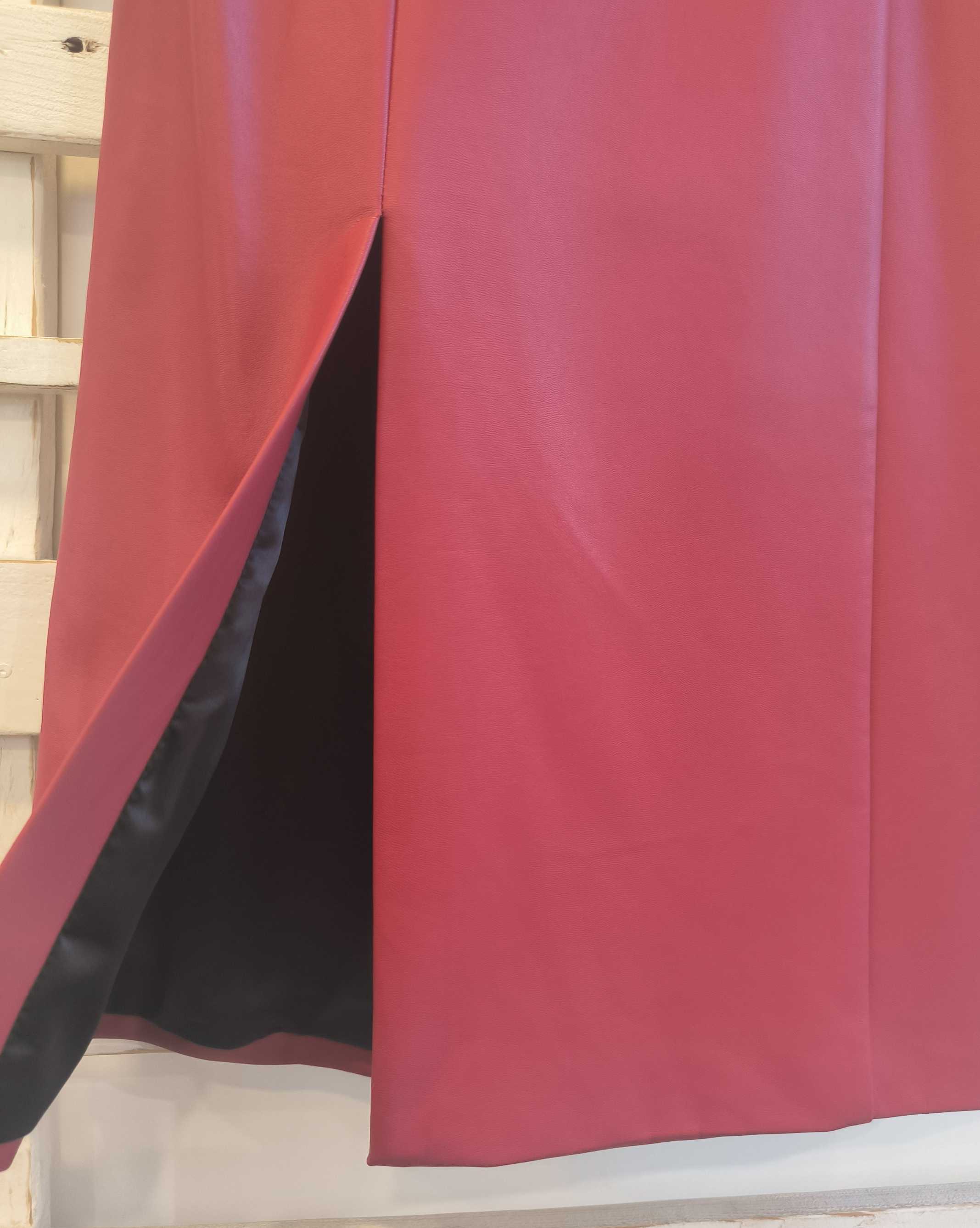 abto ecopelle - rosso