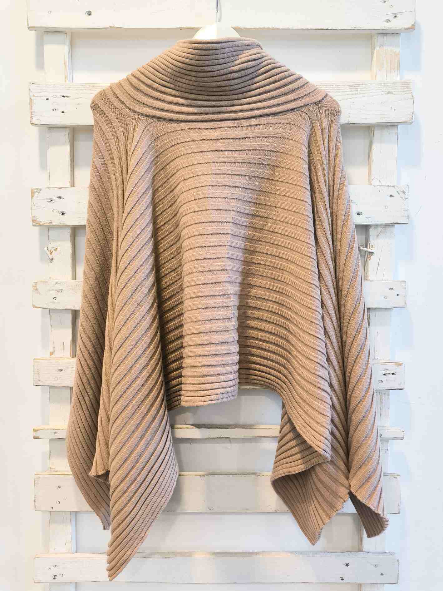 Mantella MAGLIA - Cammello