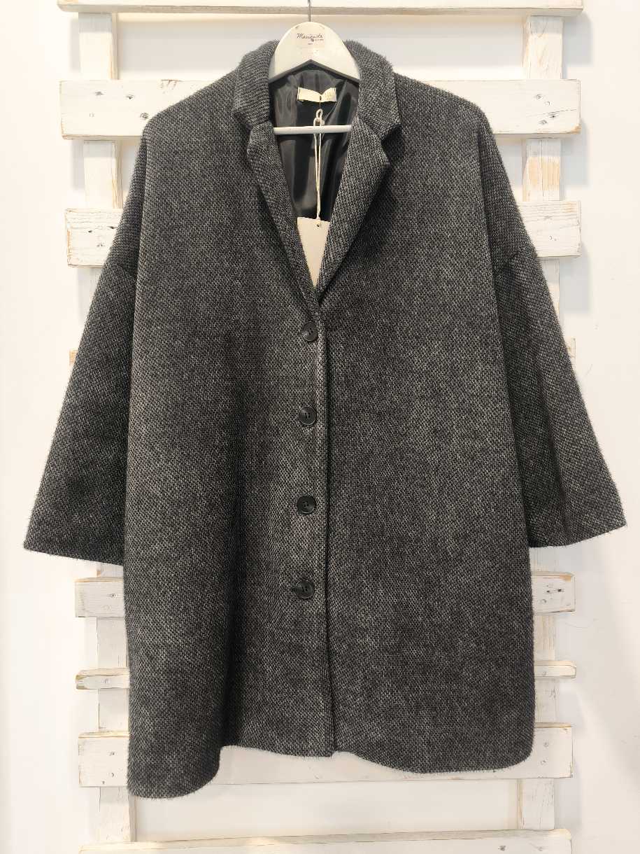 CAPPOTTO OVER - Grigio