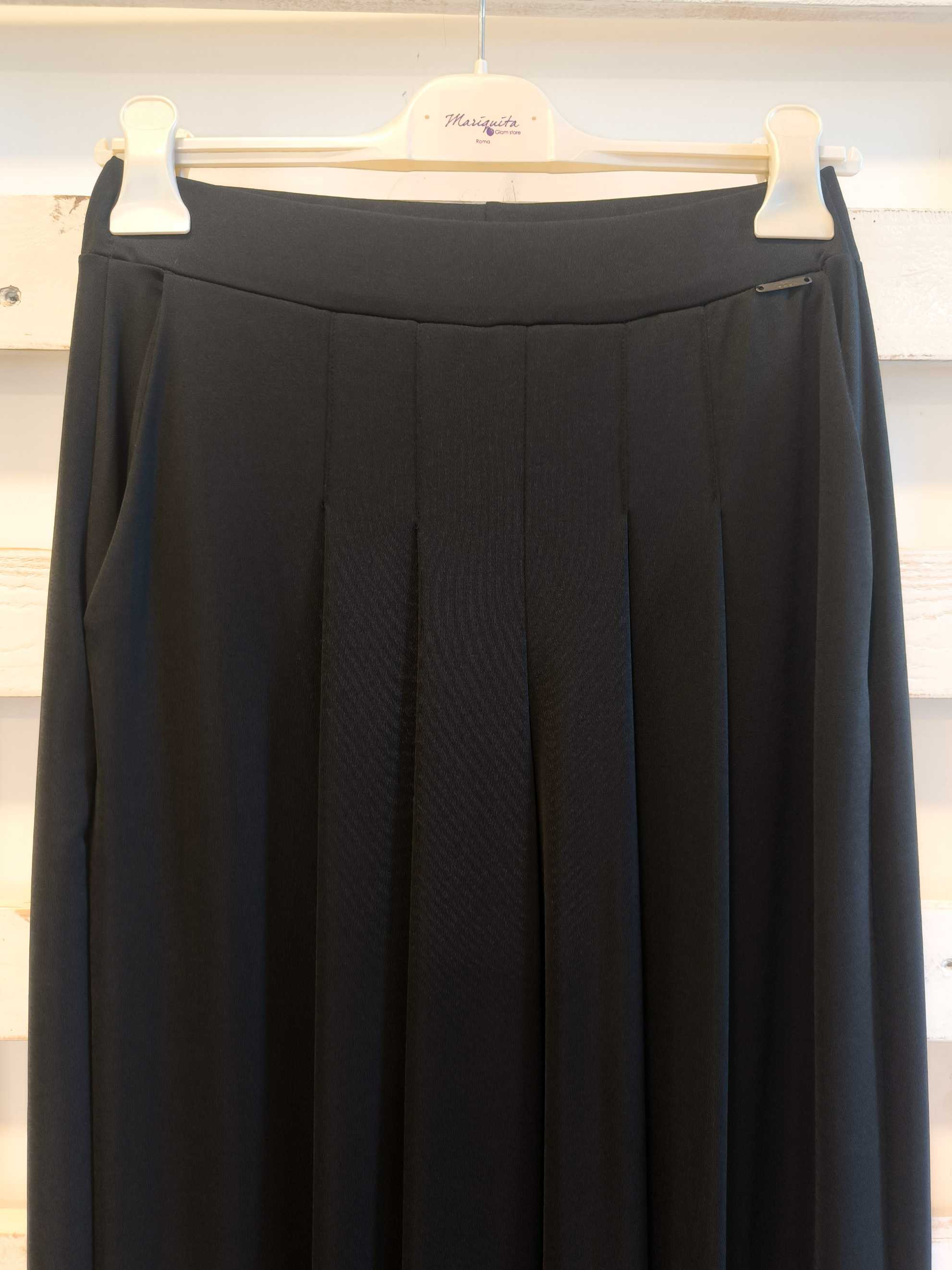 PANTALONE PALAZZO - nero