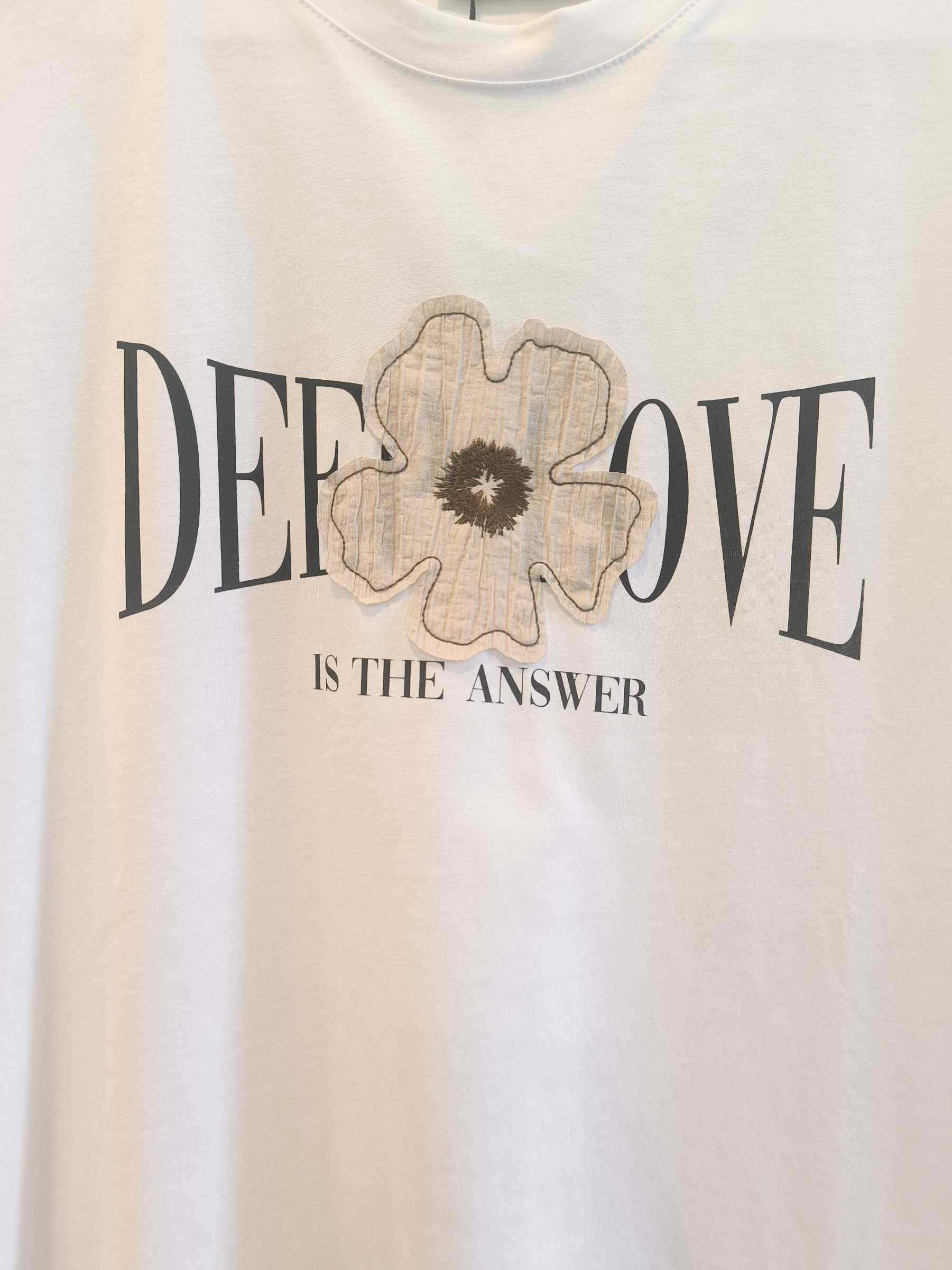 T-SHIRT DEEP LOVE - bianca