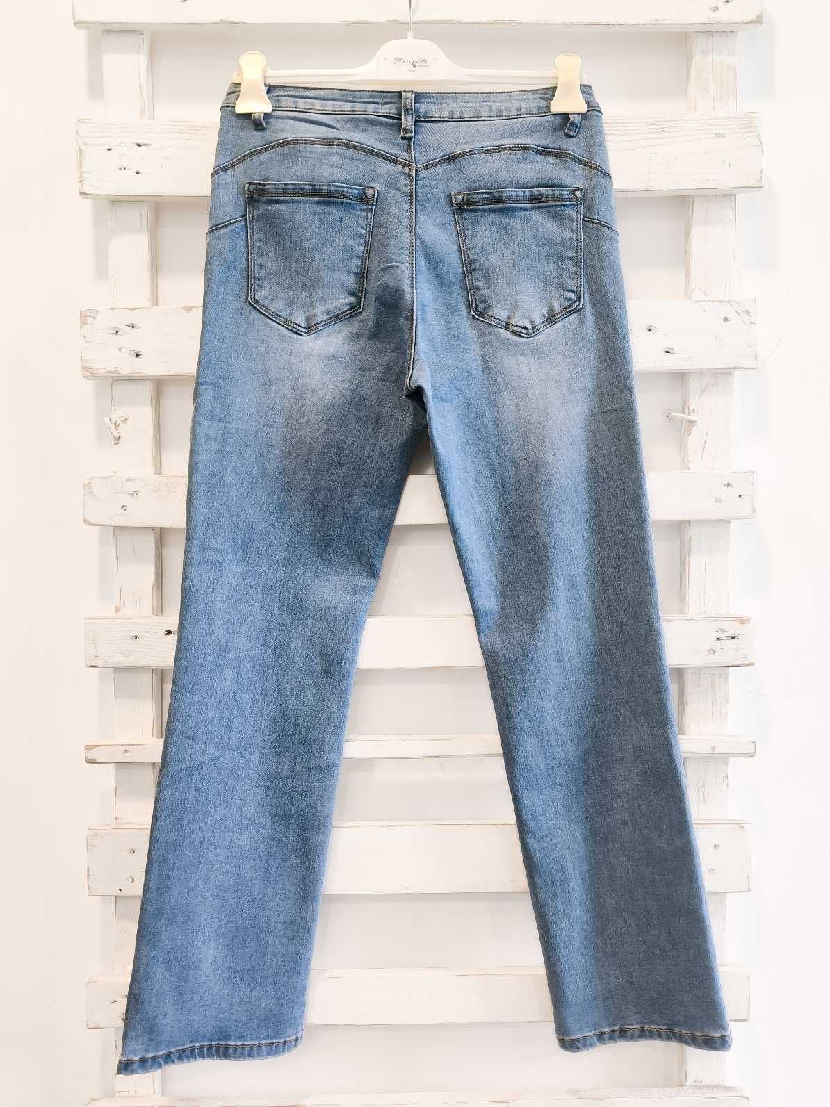 JEANS SKINNY - BLUE DENIM CHIARO