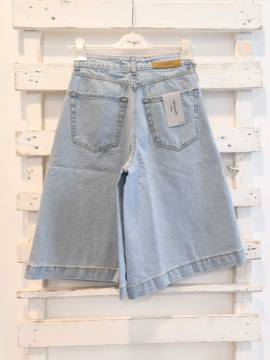 bermuda - DENIM CHIARO