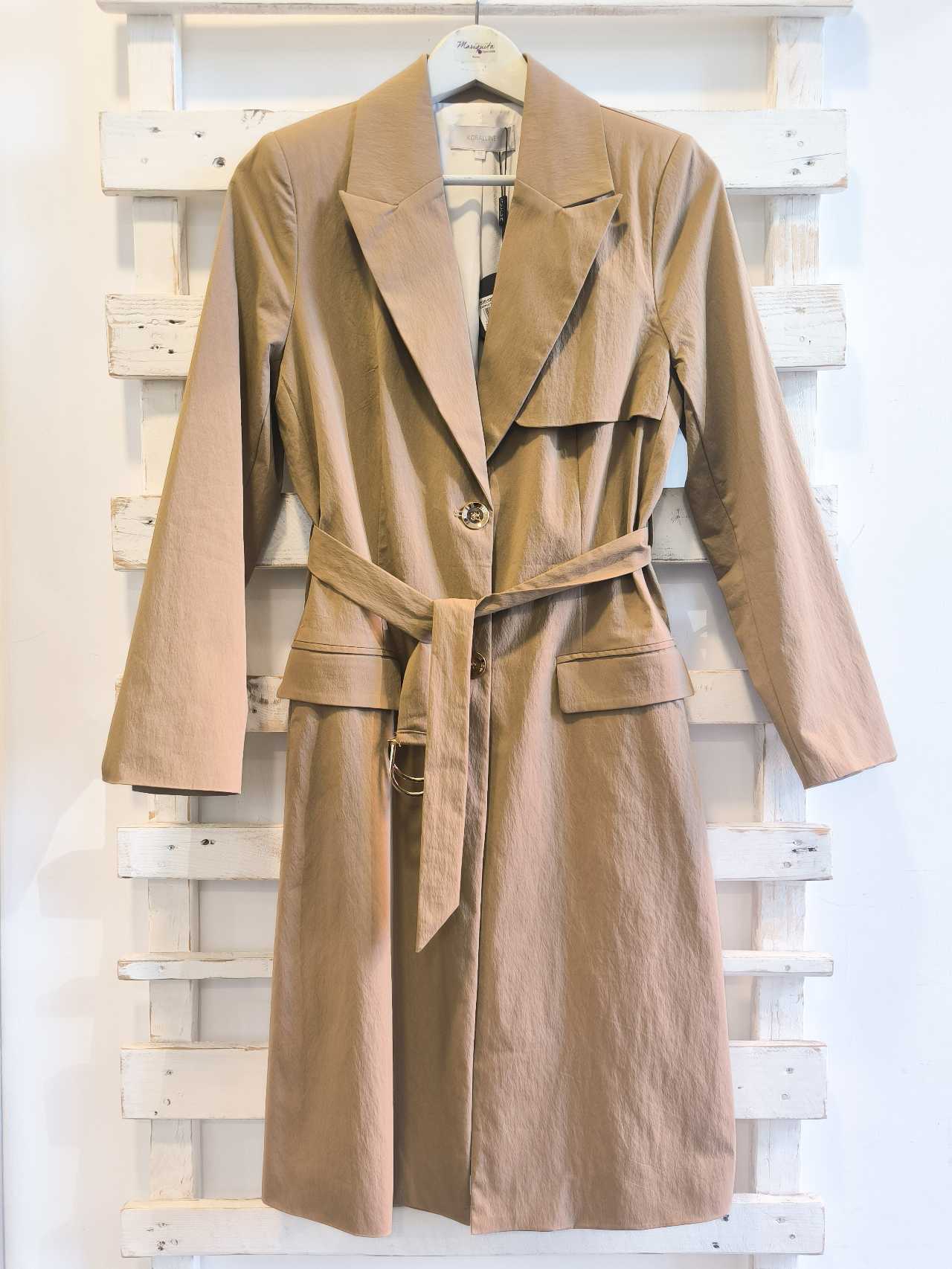 TRENCH-SPOLVERINO - camel
