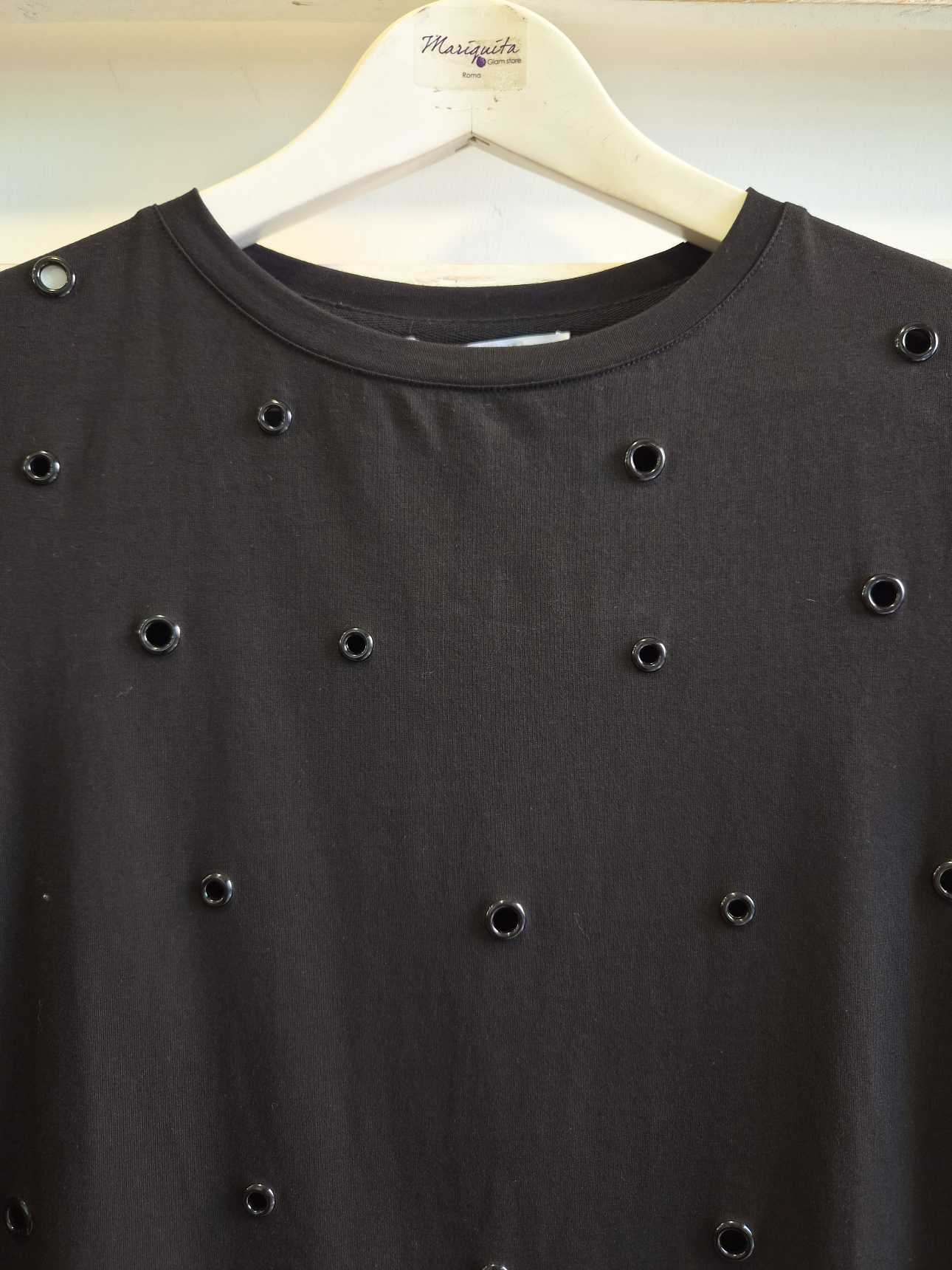 T-SHIRT LUMINELLI - nero