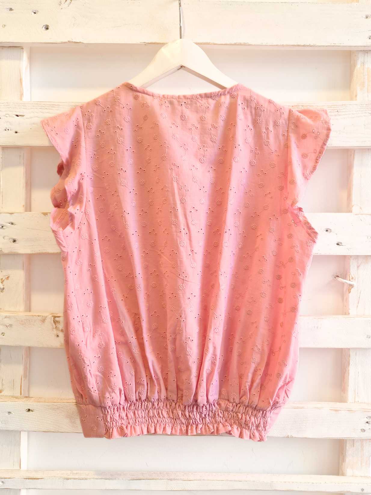 BLUSA INCROCIATA - rosa